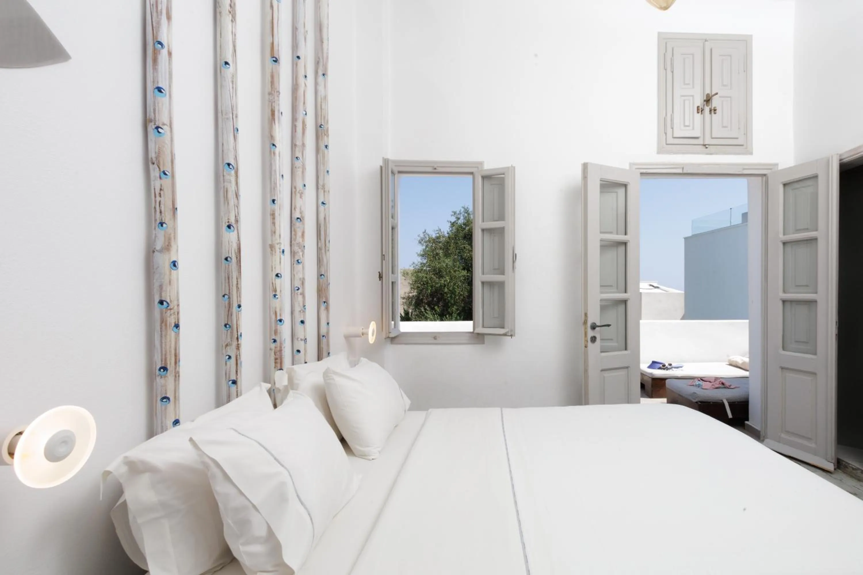 Bed in The Museum Project Oia