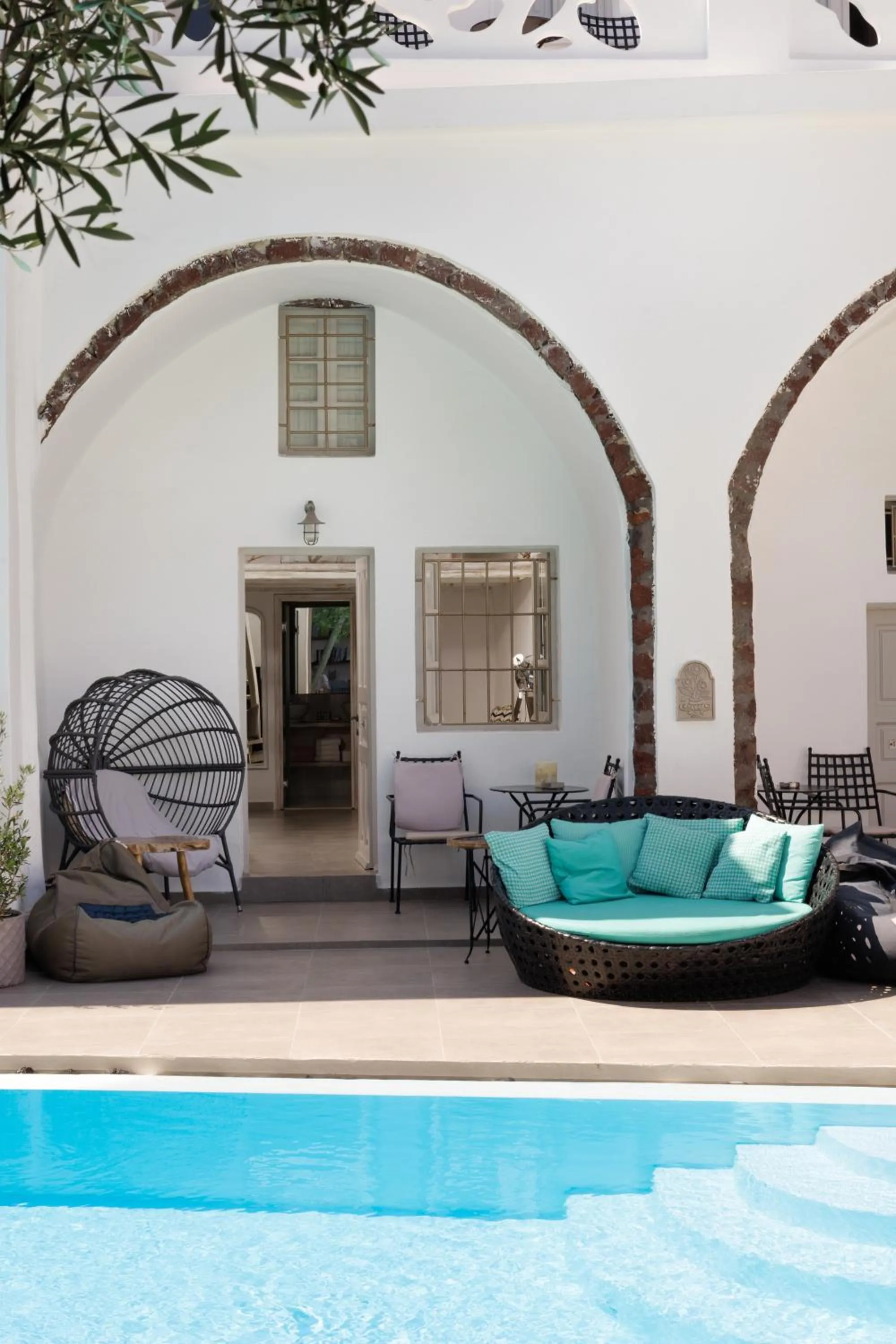 Facade/entrance in The Museum Project Oia