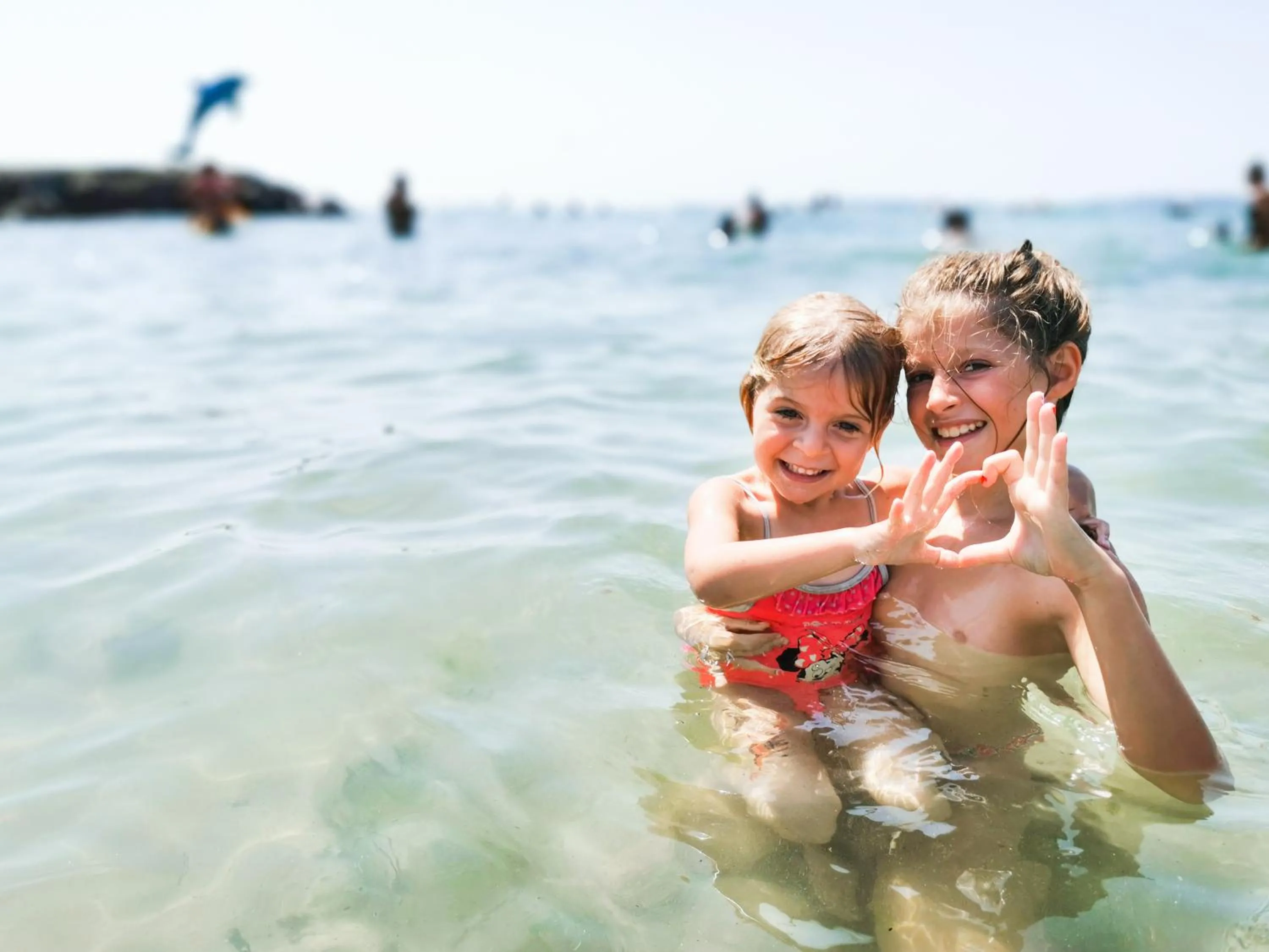 children in Beachfront Smart Homes by Marty's