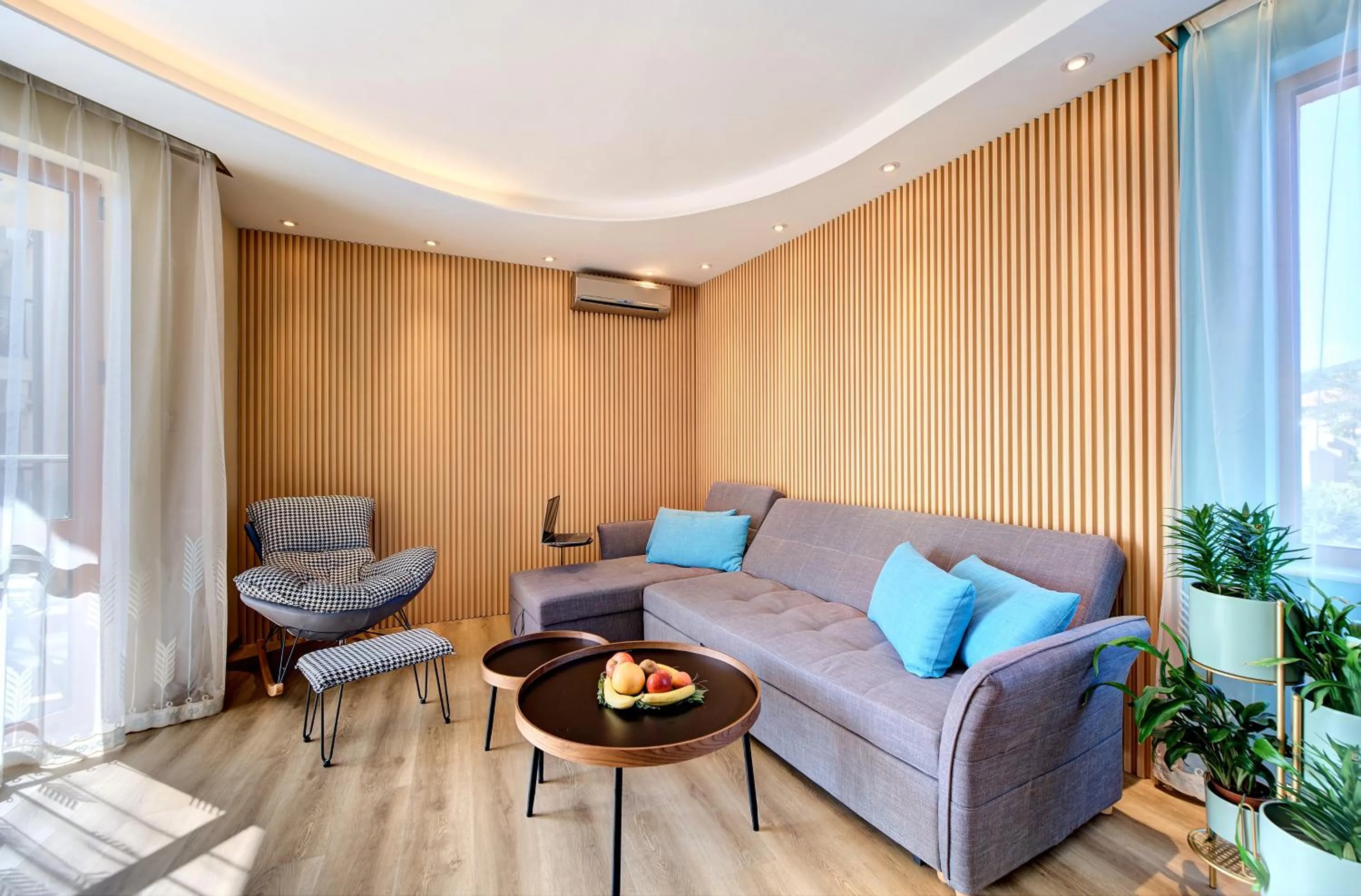 Bed in Beachfront Smart Homes by Marty's