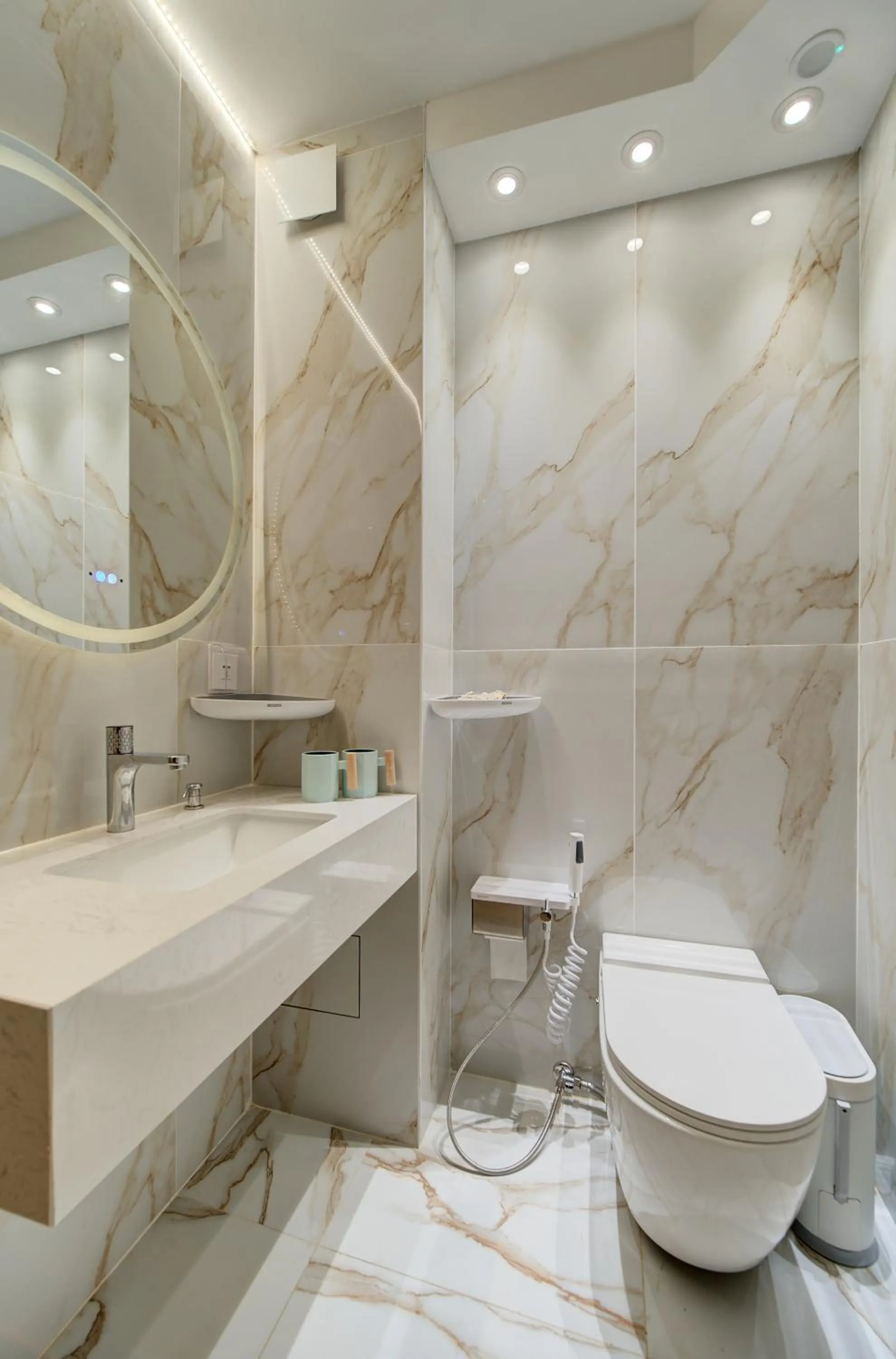 Toilet in Beachfront Smart Homes by Marty's