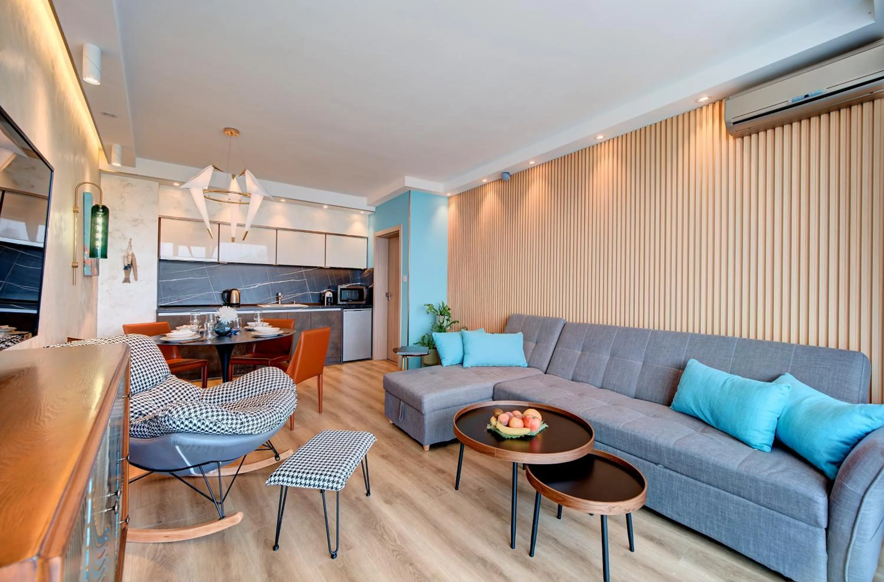 Bed in Beachfront Smart Homes by Marty's
