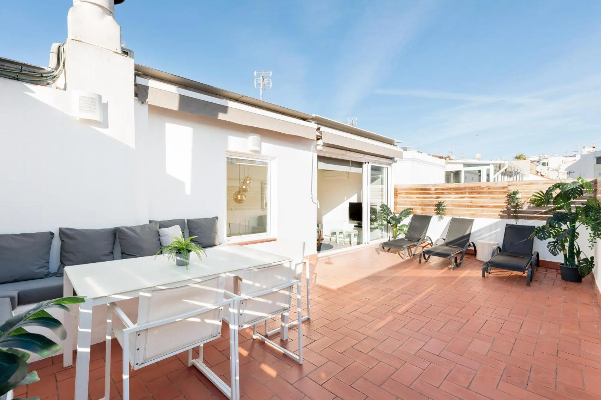 View (from property/room) in Sitges Group Blue&White