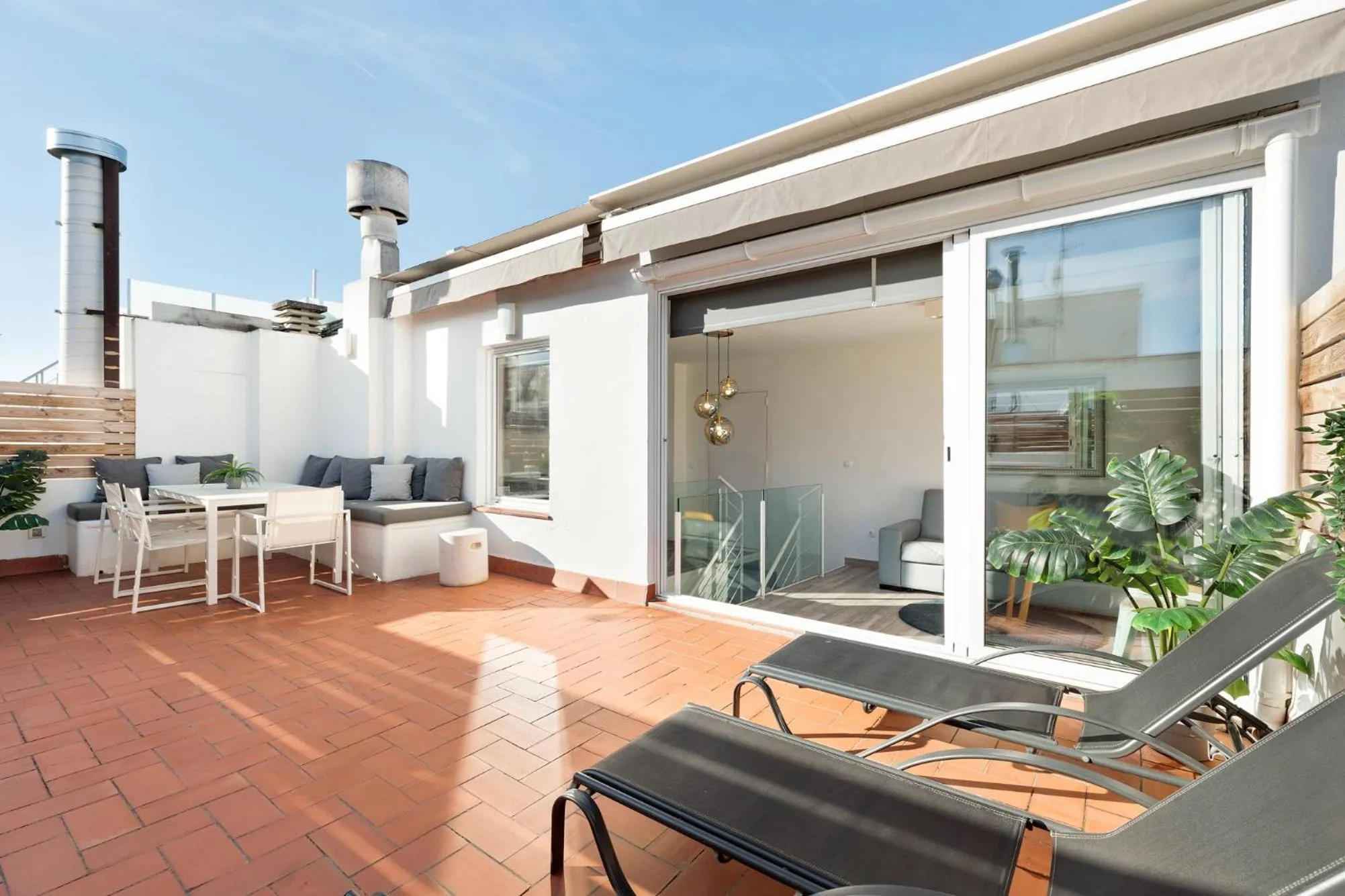 Balcony/Terrace in Sitges Group Blue&White