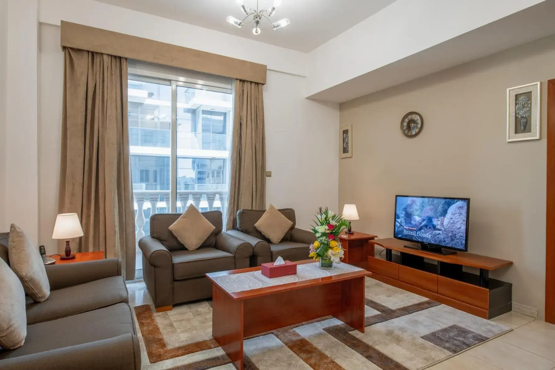 Living room in La Villa Najd Hotel Apartments Living room in La Villa Najd Hotel Apartments