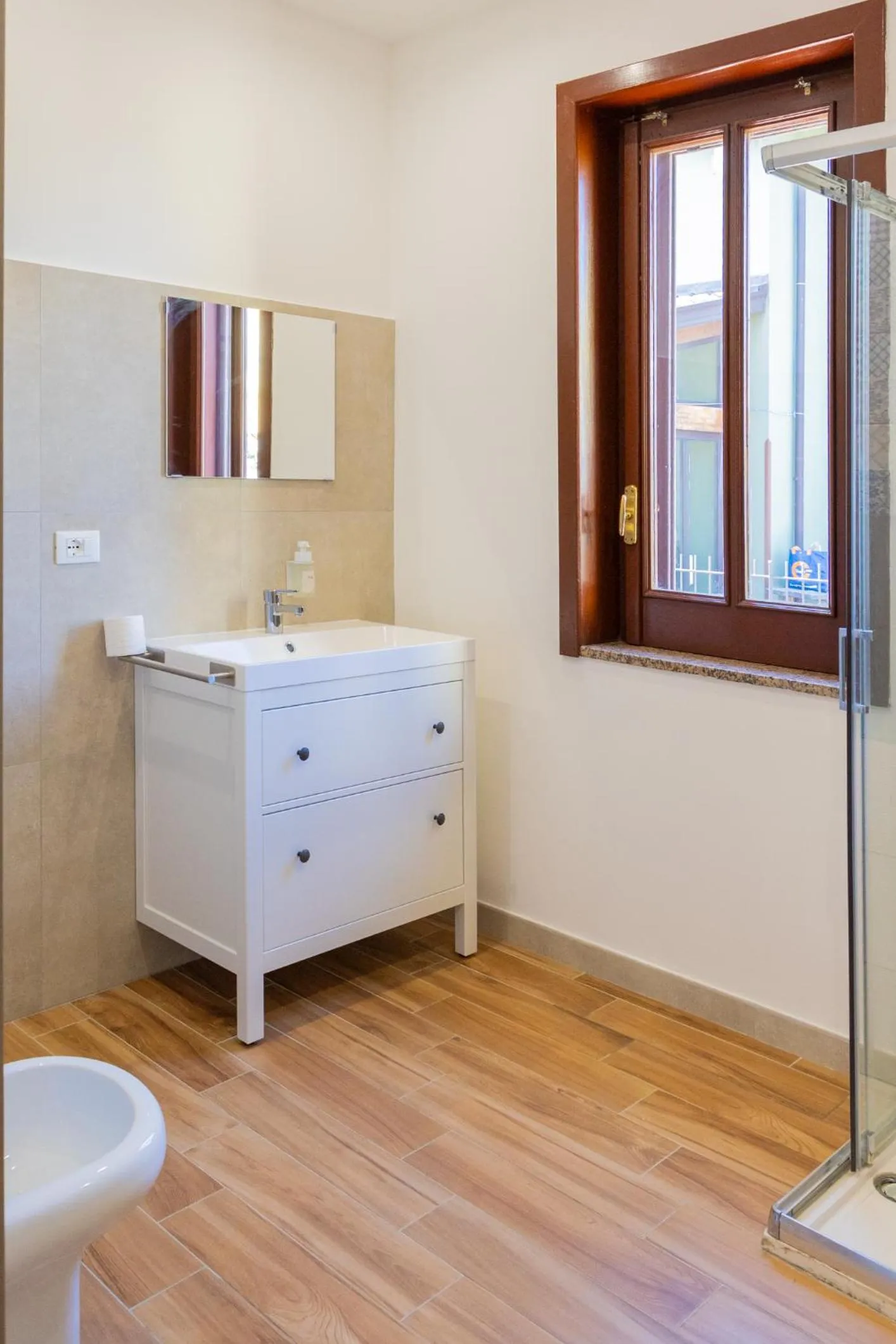 Bathroom in Santa Maria Apartments
