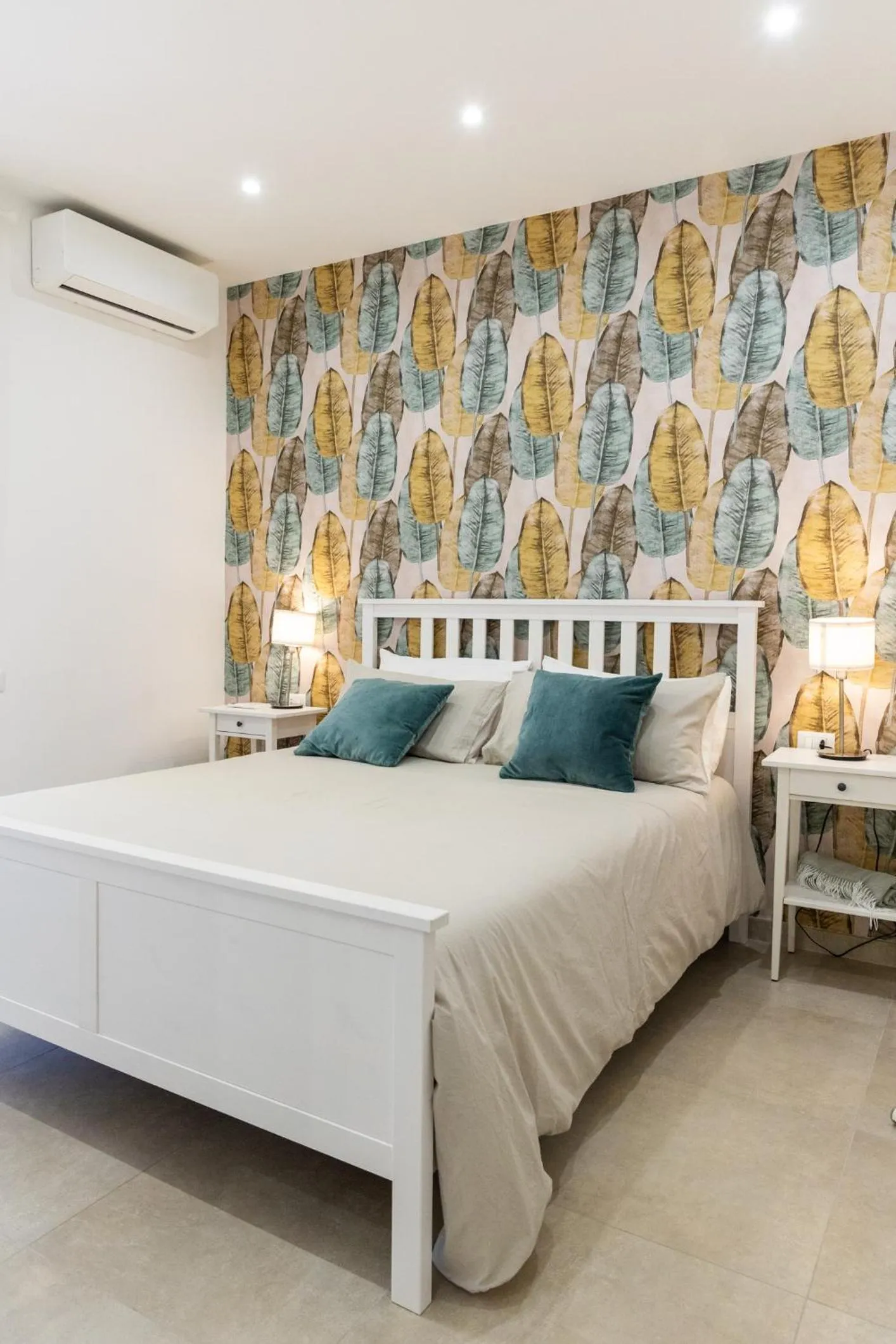 Bedroom, Bed in Santa Maria Apartments