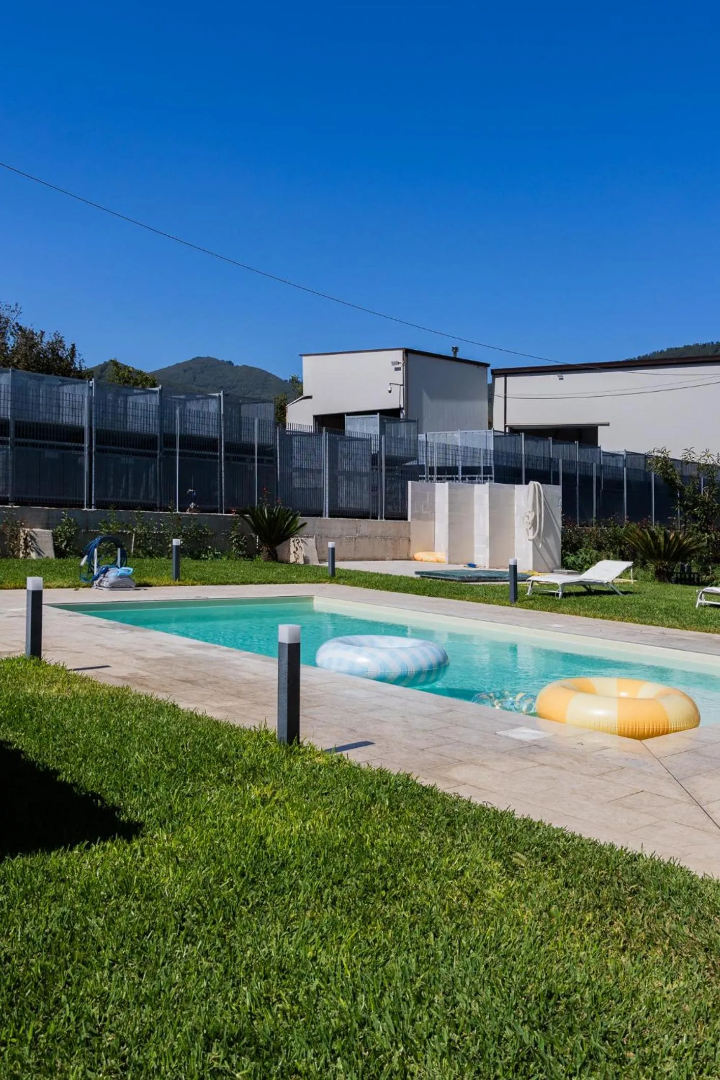 Garden view in Santa Maria Apartments