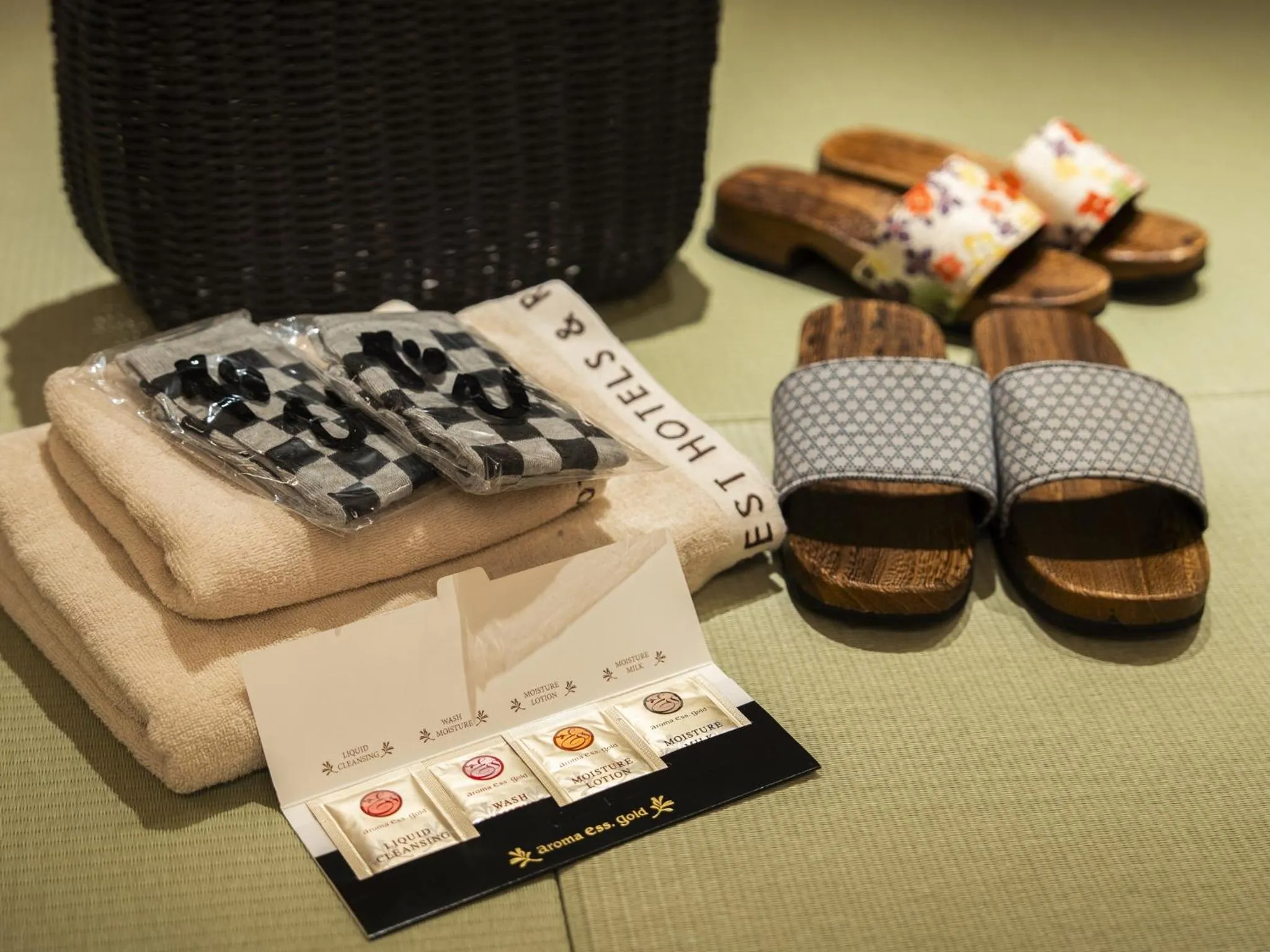 towels in Hotel SUI Kyoto Kiyomizu