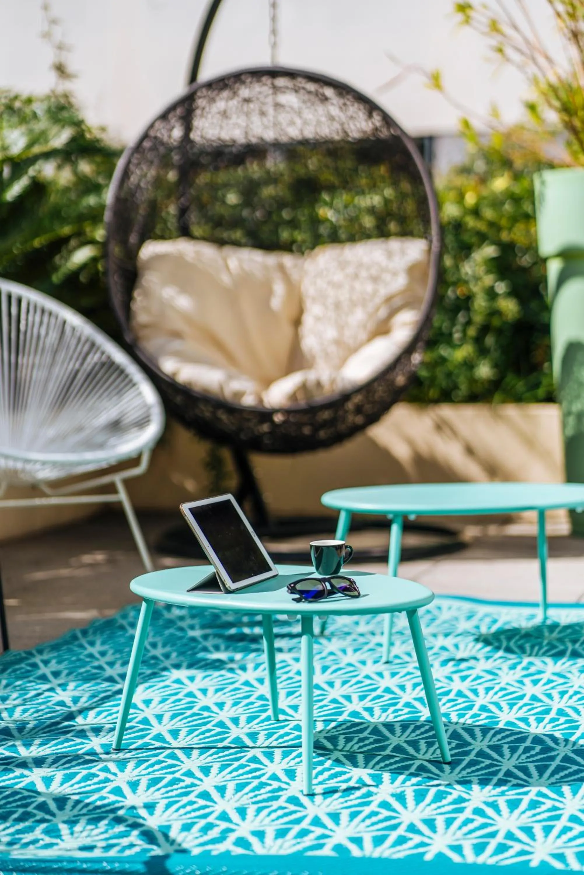 Patio in ibis Styles Nice Aéroport Arenas