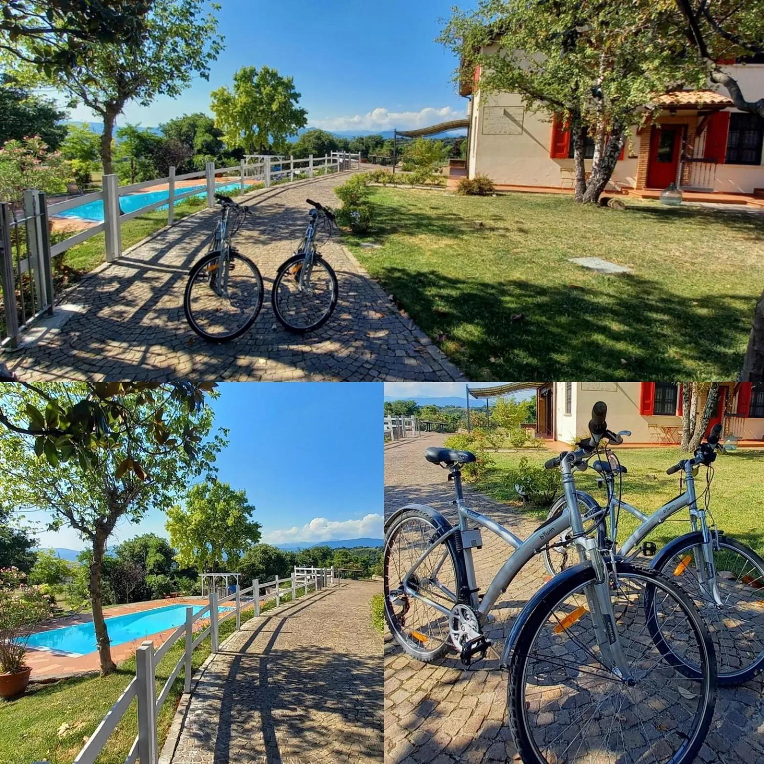 Pool view in Villa Bagnole B&B - Holiday Apartments