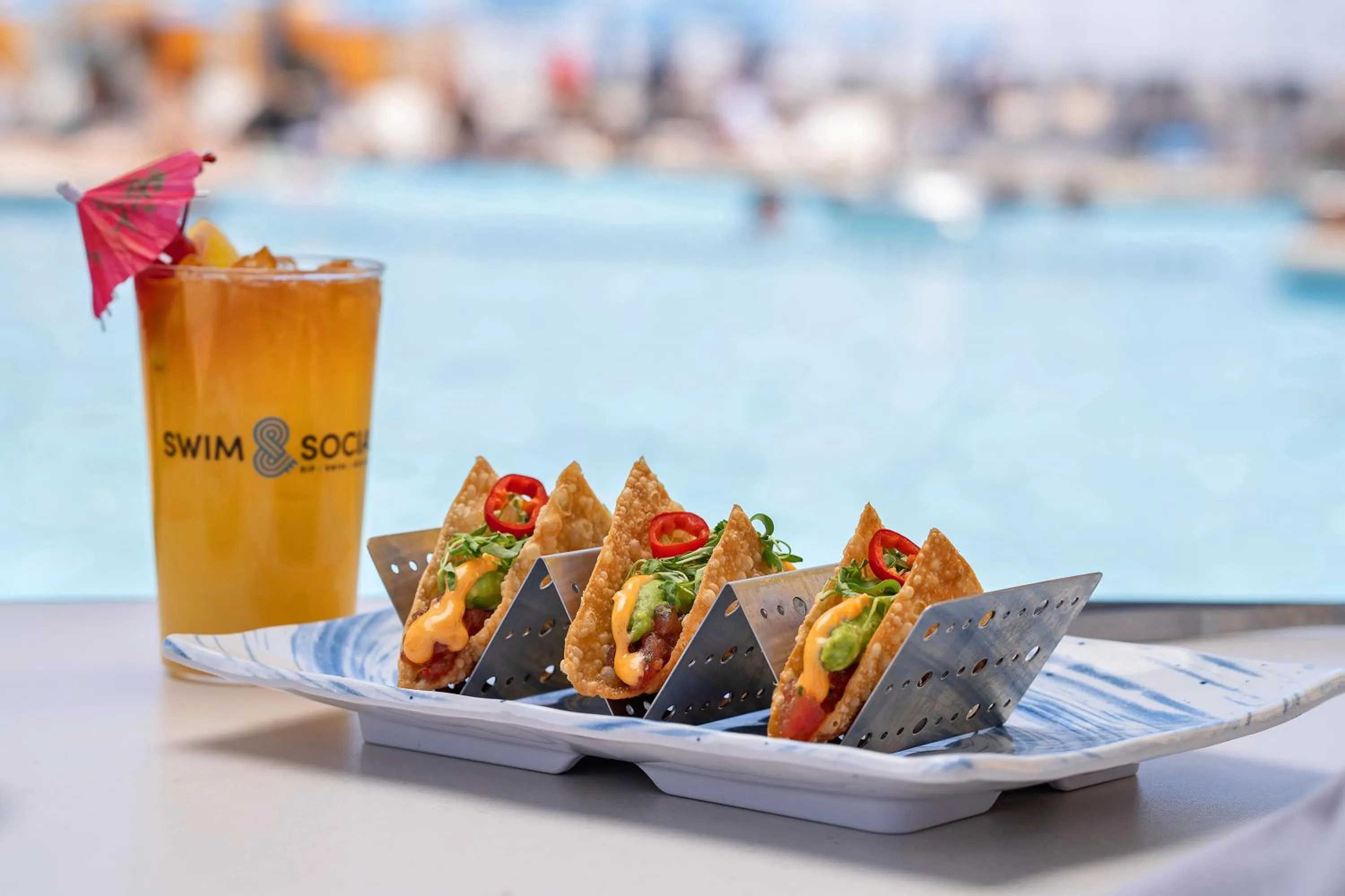 Swimming pool in The STRAT Hotel, Casino & Tower