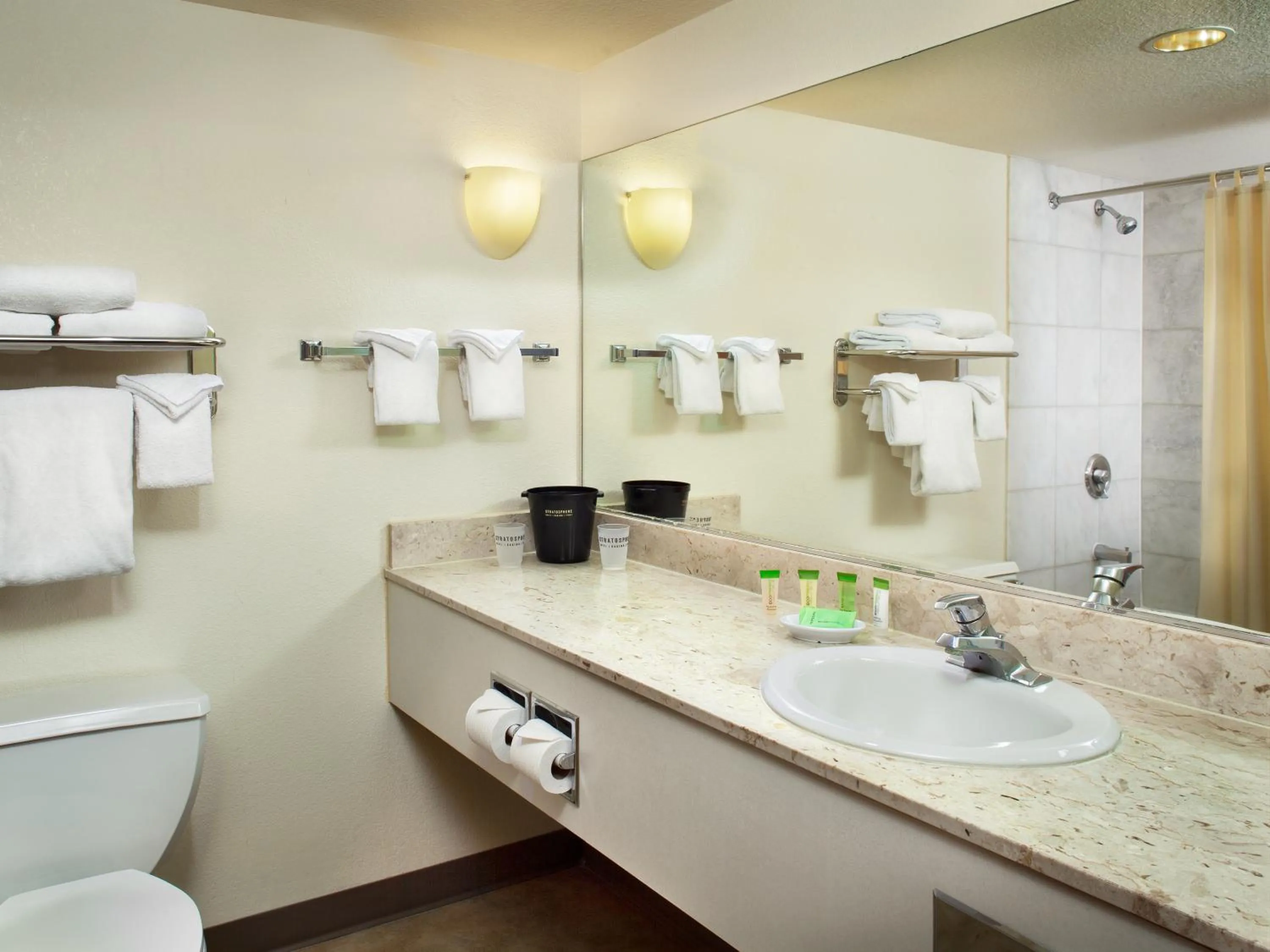 Bathroom in The STRAT Hotel, Casino & Tower