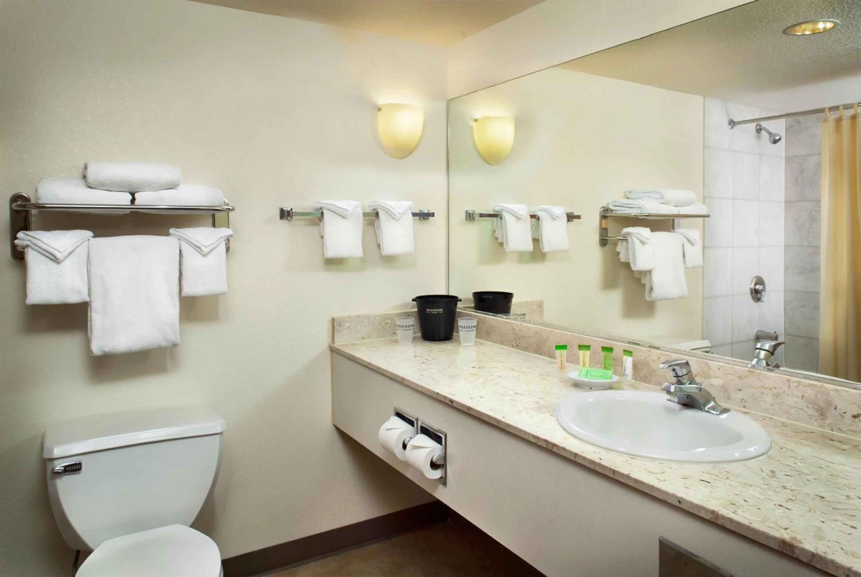 Toilet in The STRAT Hotel, Casino & Tower