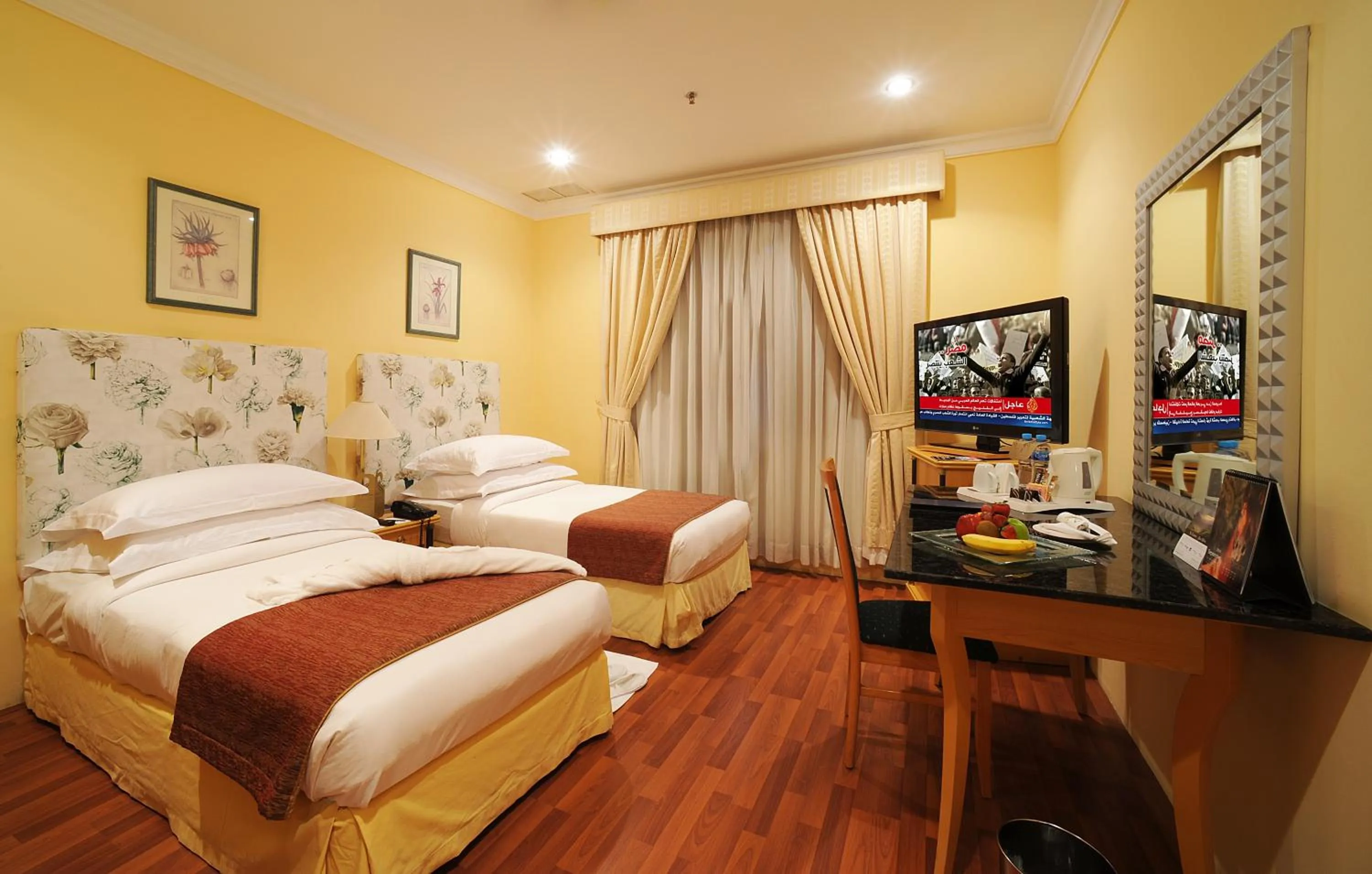 Bed in Le Royal Hotel