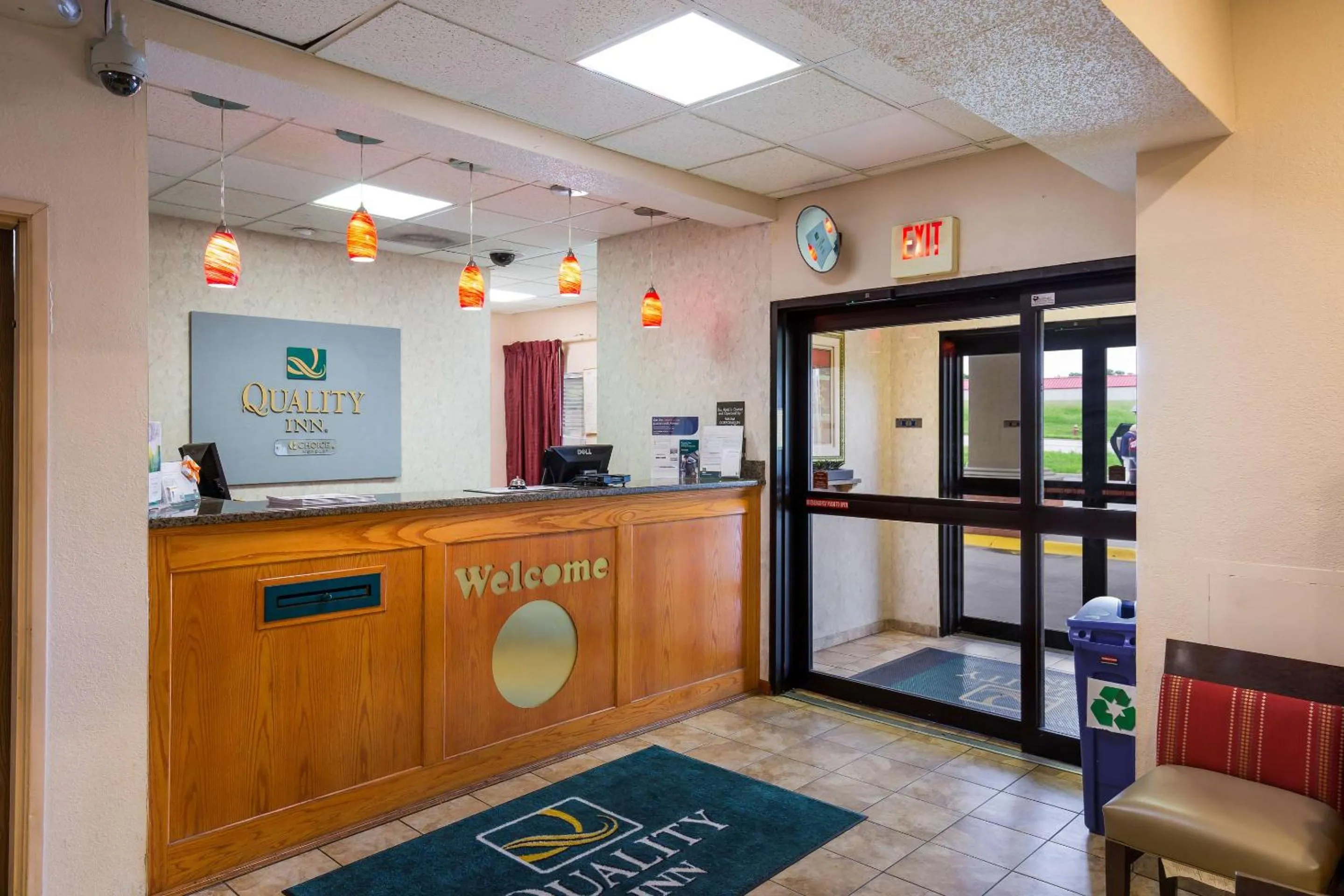 Lobby or reception in Quality Inn I-70 Near Kansas Speedway