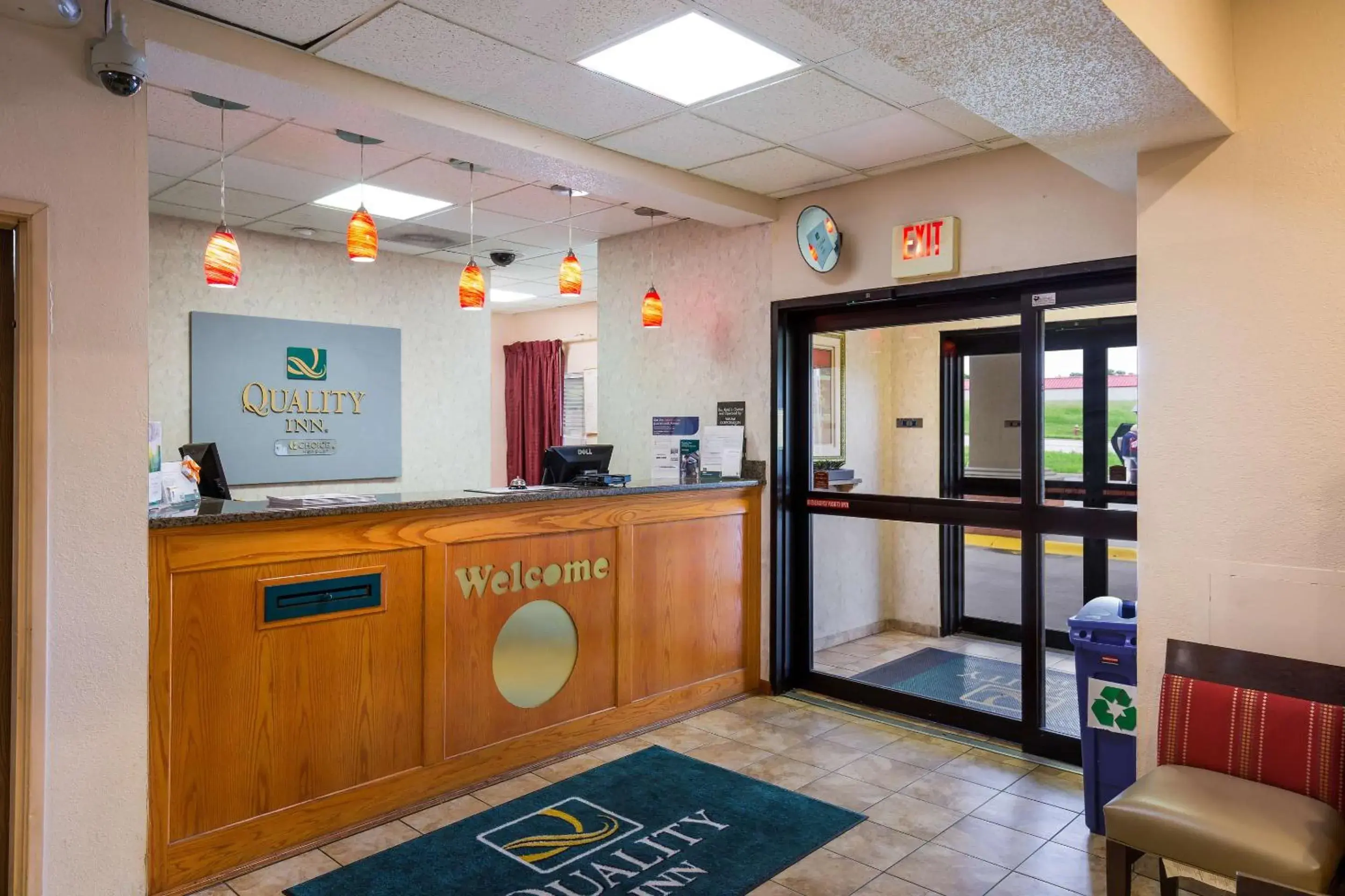 Lobby or reception in Quality Inn I-70 Near Kansas Speedway Lobby or reception in Quality Inn I-70 Near Kansas Speedway