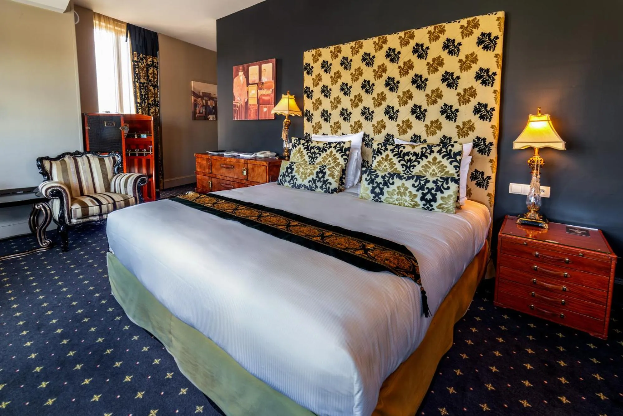 Bed in Royal Emeraude Hotel Dinard - MGallery Collection