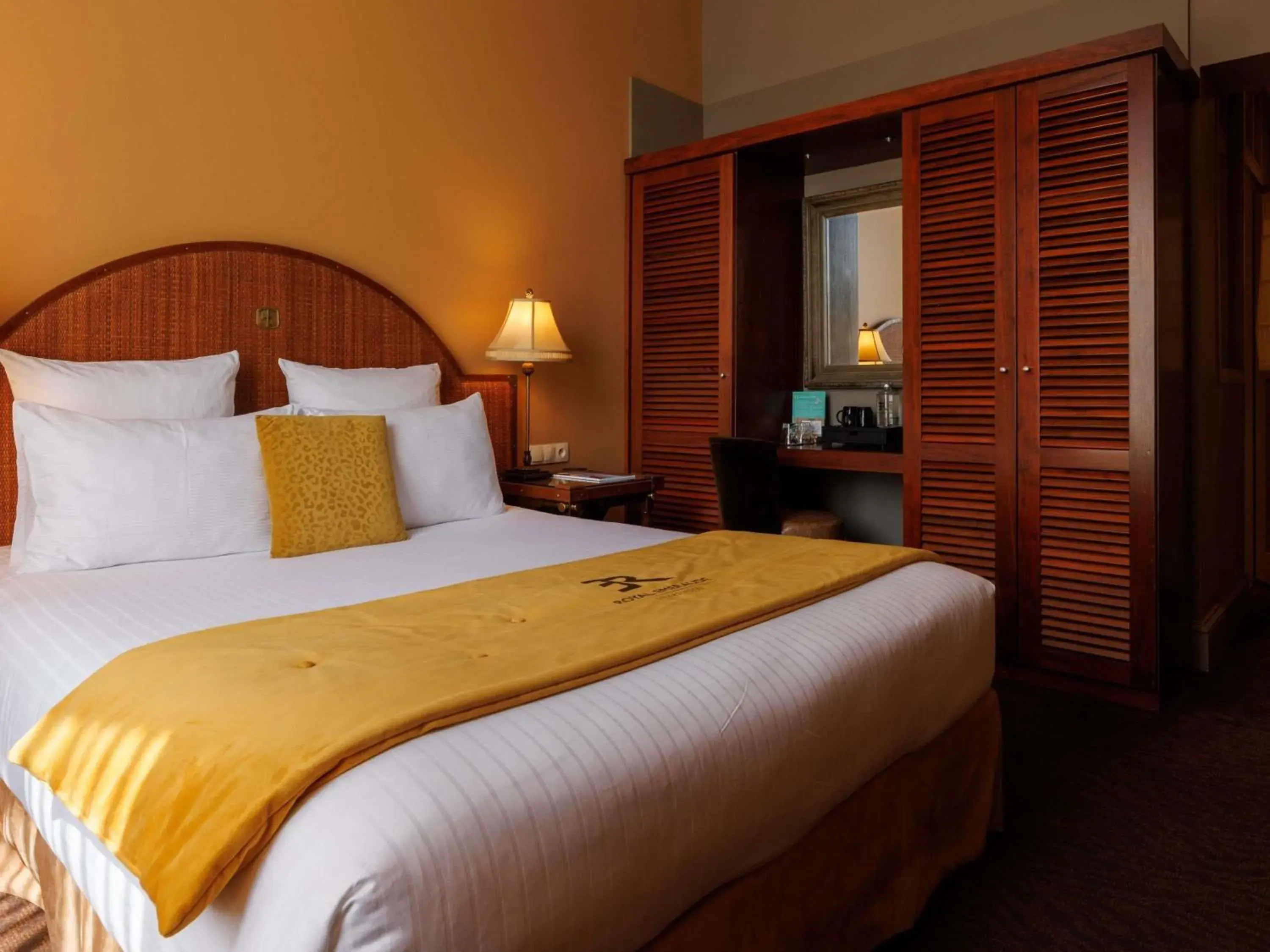 Bedroom, Bed in Royal Emeraude Hotel Dinard - MGallery Collection Bedroom, Bed in Royal Emeraude Hotel Dinard - MGallery Collection