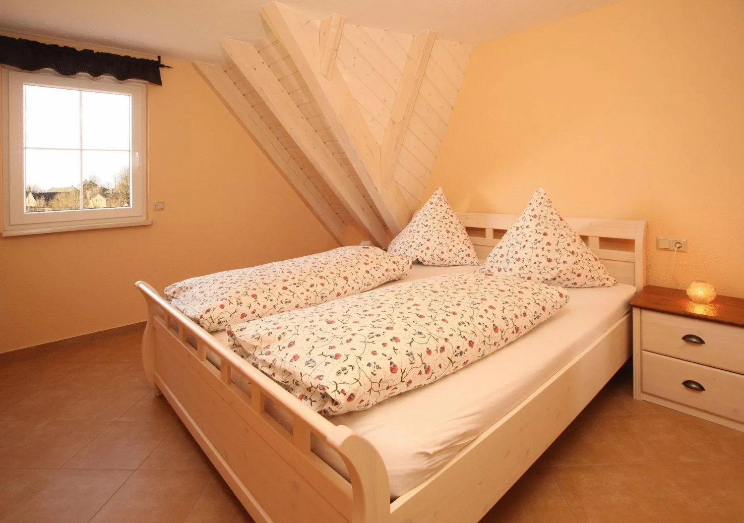 Bed in Landhotel zu Heidelberg