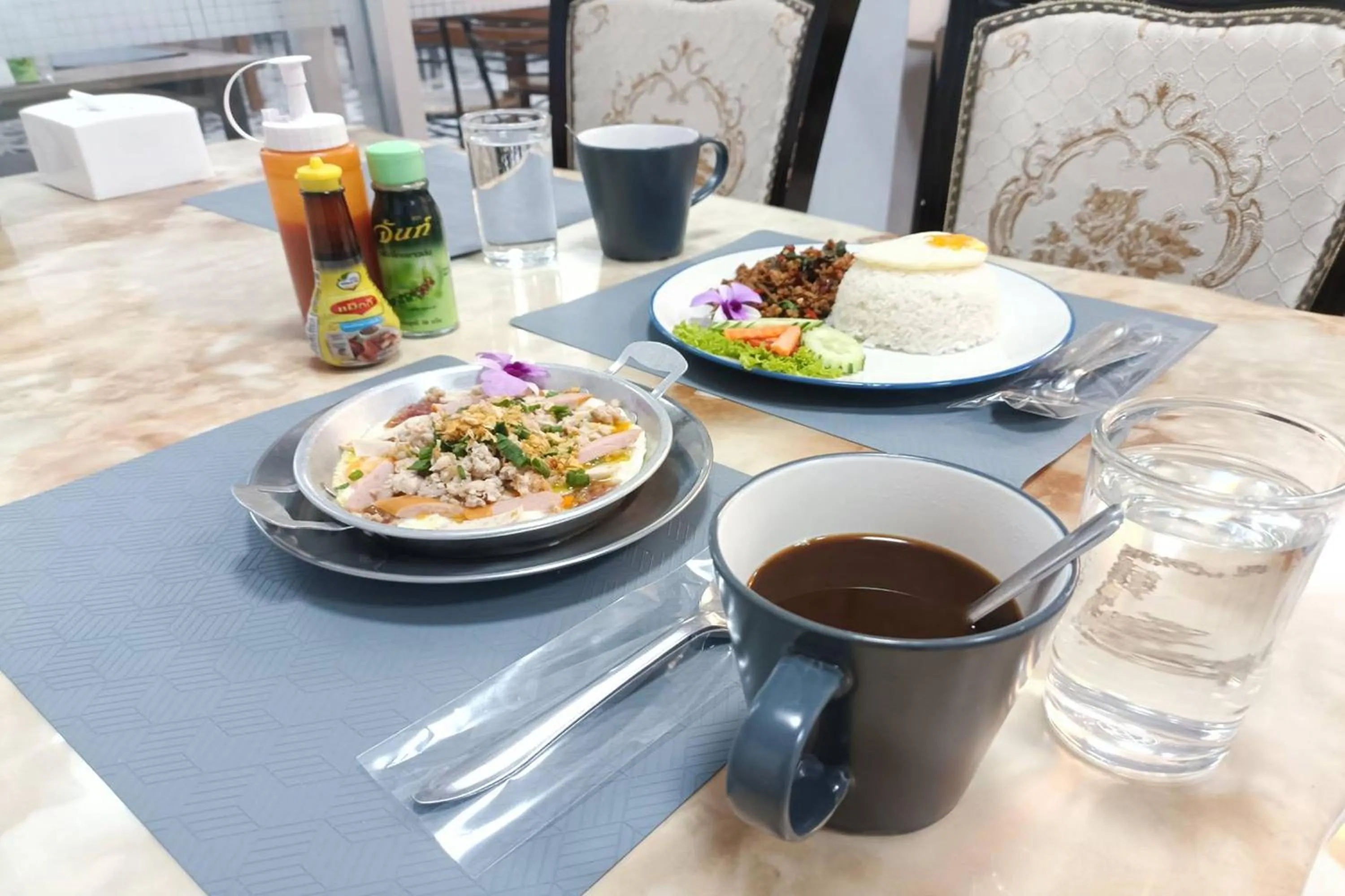 Breakfast in Top Inn Hotel