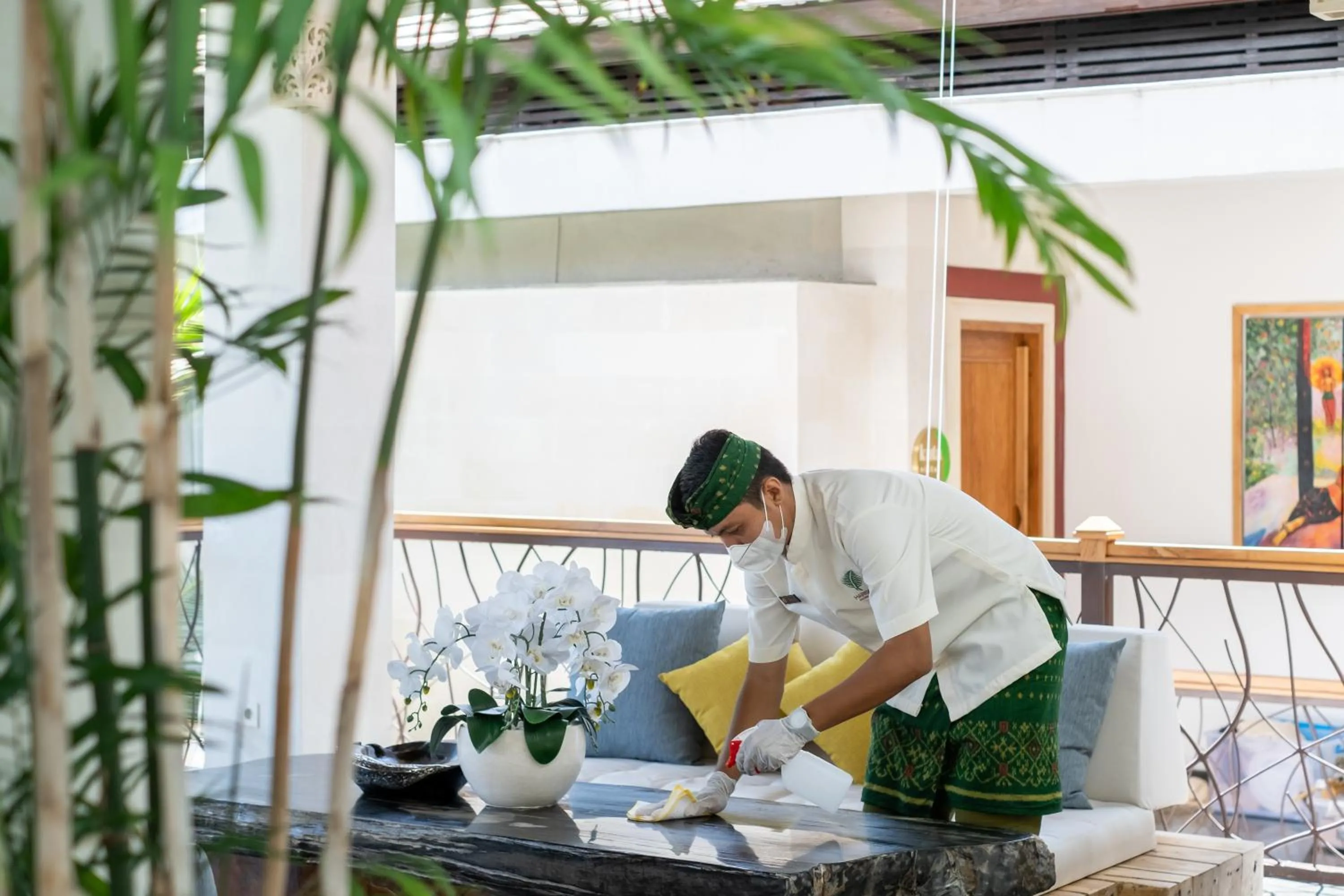 Staff in Harsono Boutique Resort Bali