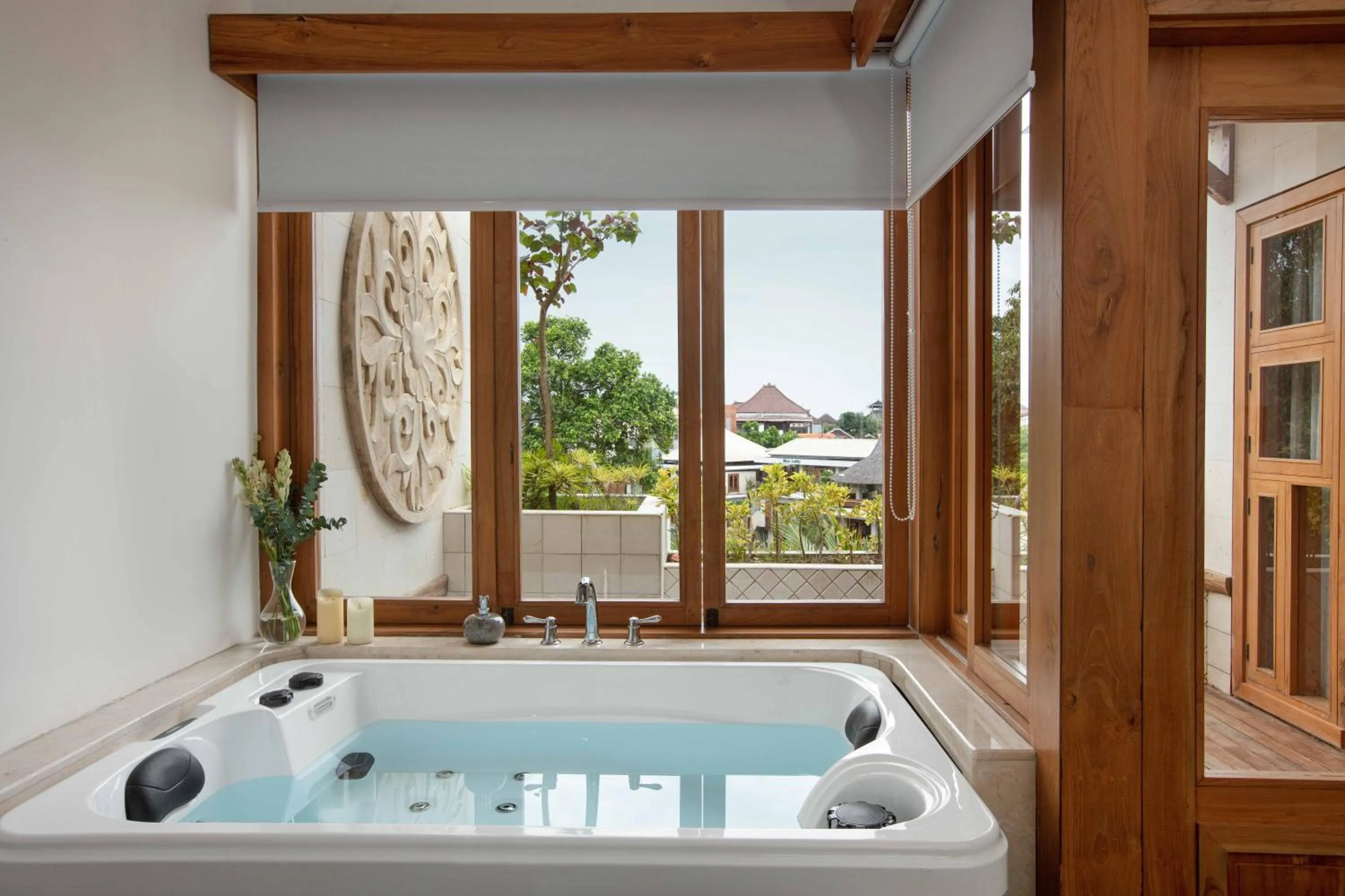 Hot Tub in Harsono Boutique Resort Bali