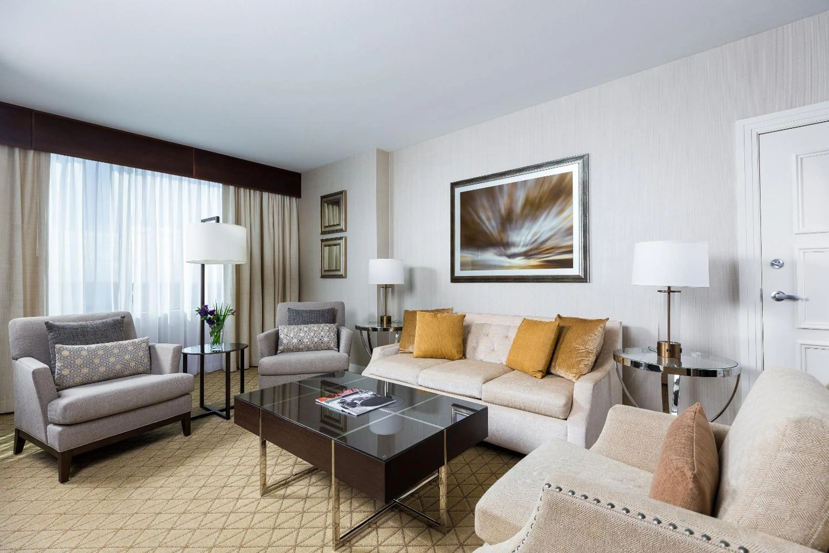 Living room in Mohegan Sun