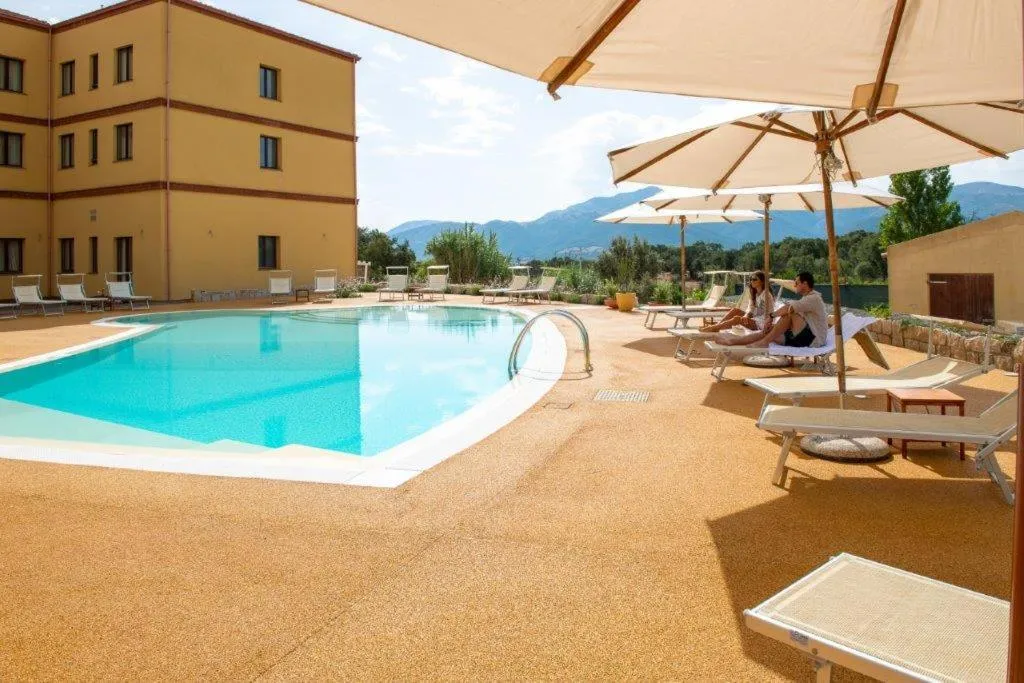 Swimming pool in S'ena Hotel