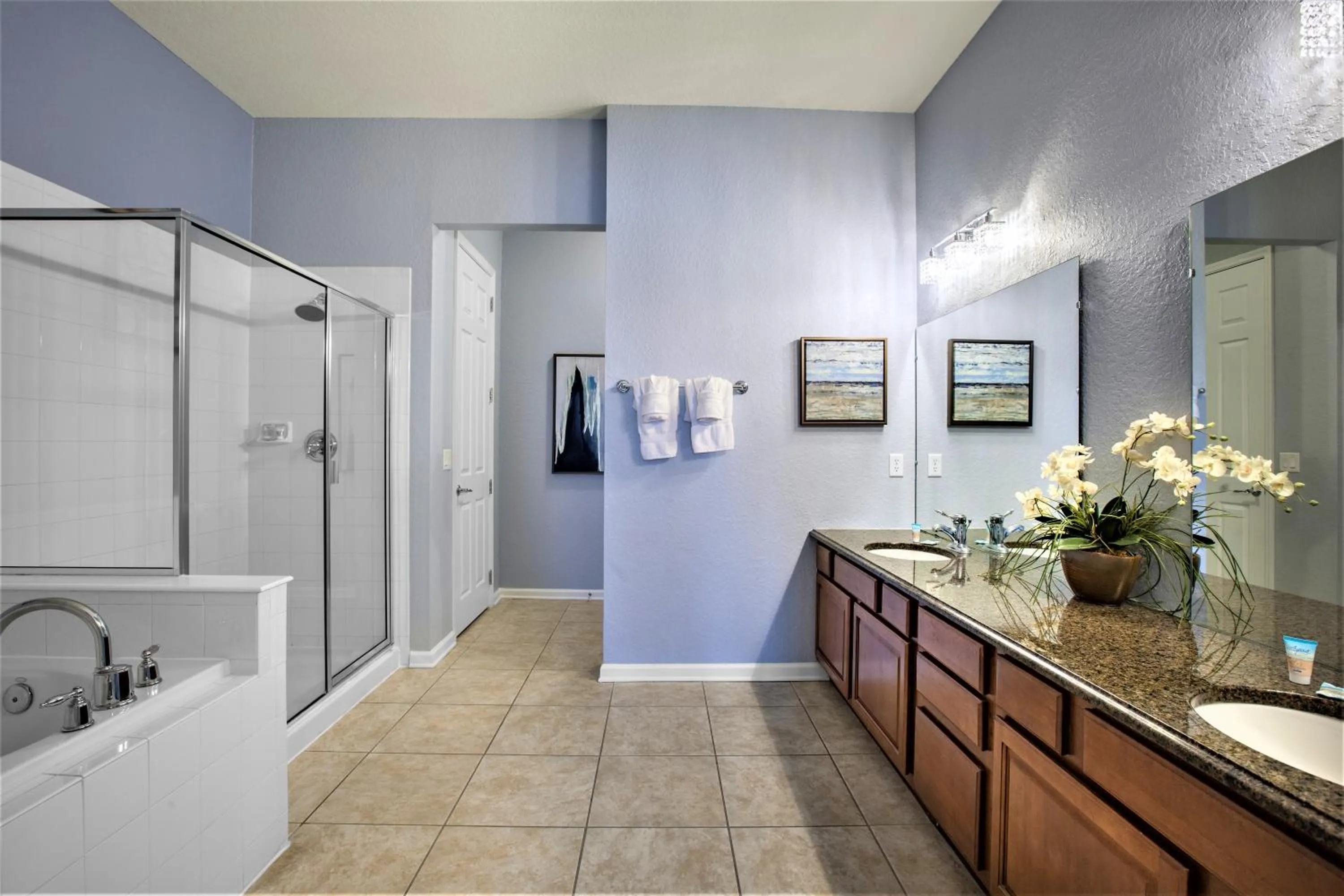 Bathroom in Vista Cay Resort by Millenium at Universal Blvd.