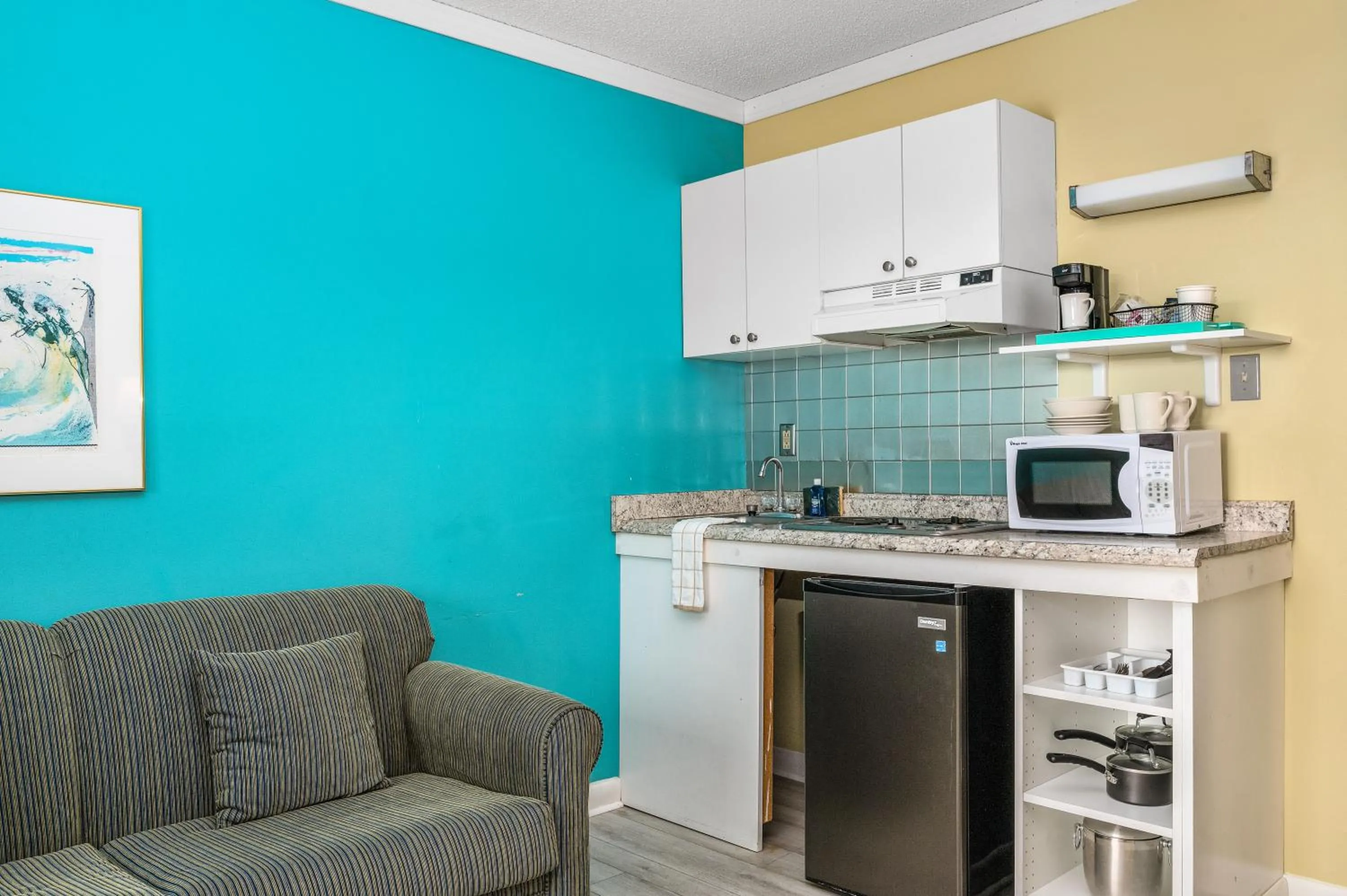 kitchen in Cayman Suites Hotel