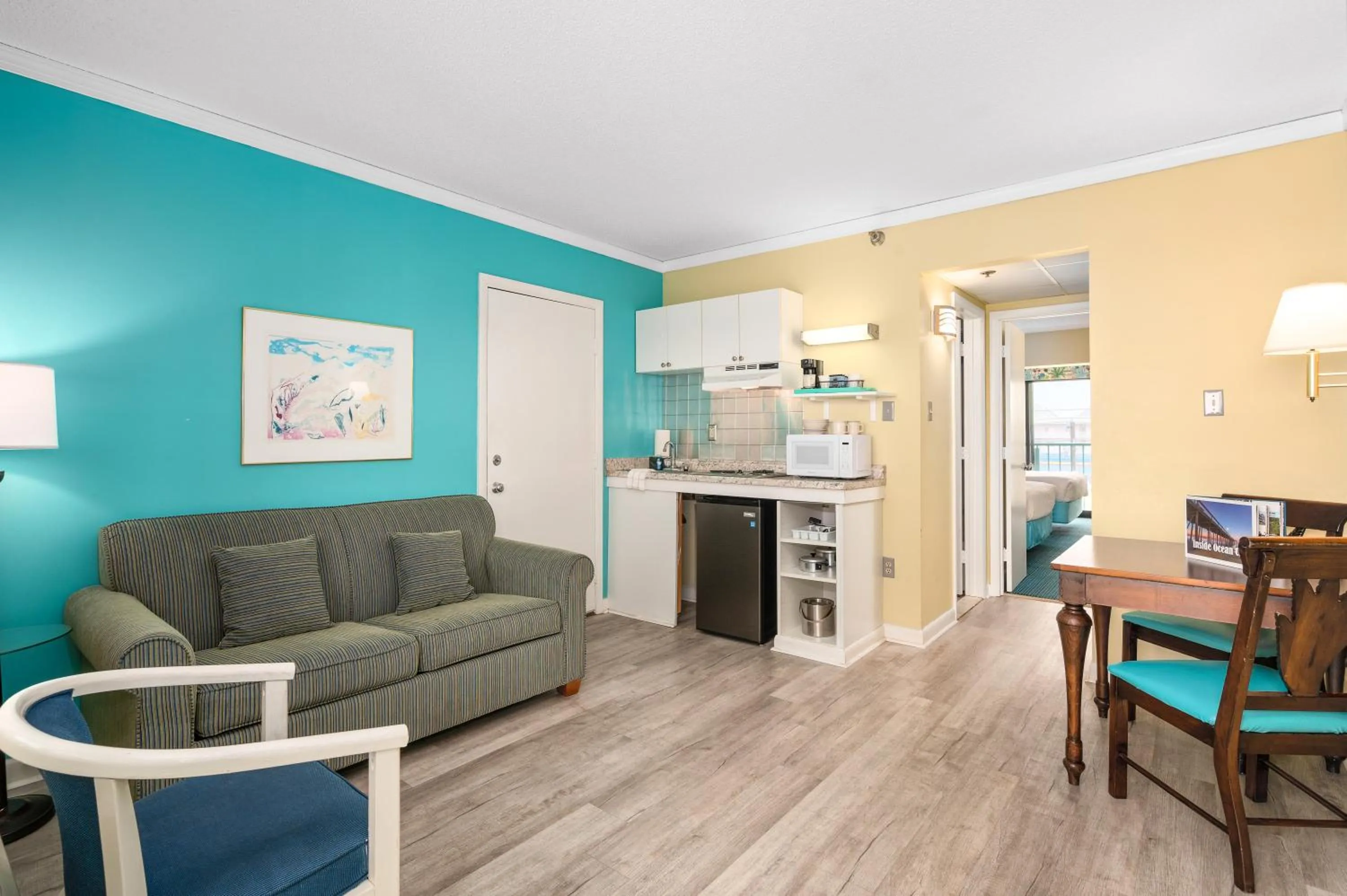 Living room in Cayman Suites Hotel