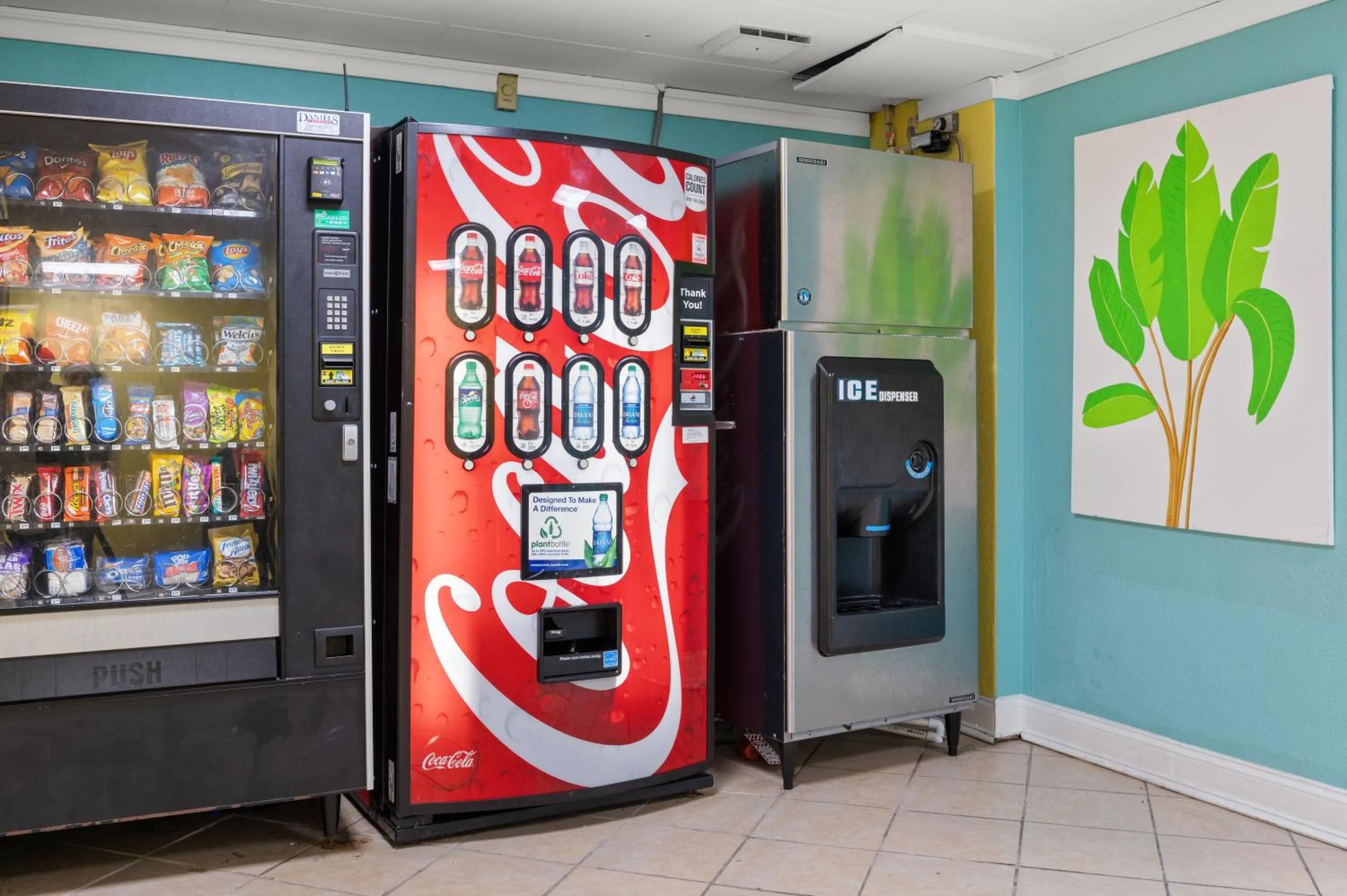 vending machine in Cayman Suites Hotel
