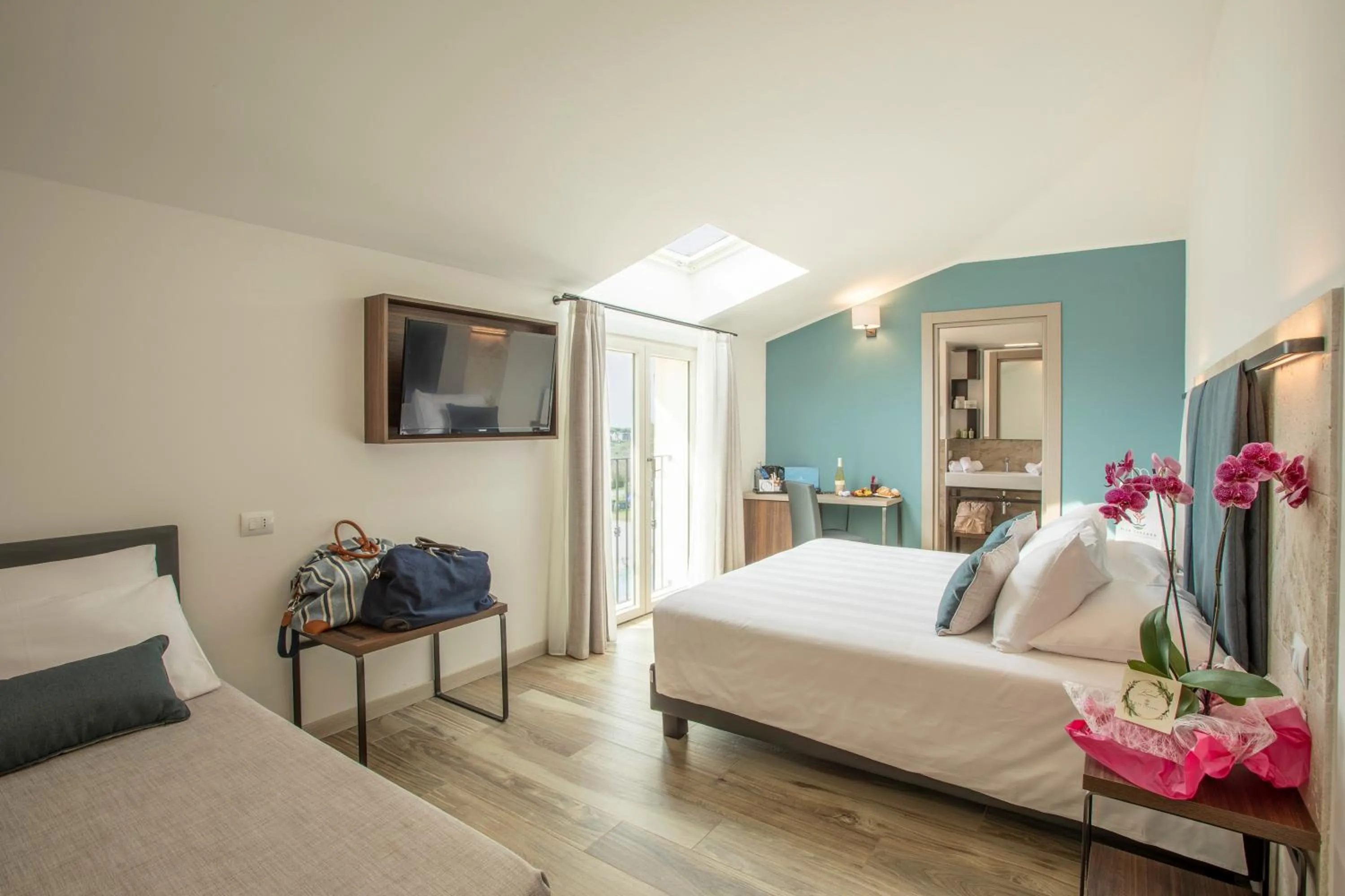 Bedroom, Bed in Riva Toscana Golf Resort & SPA