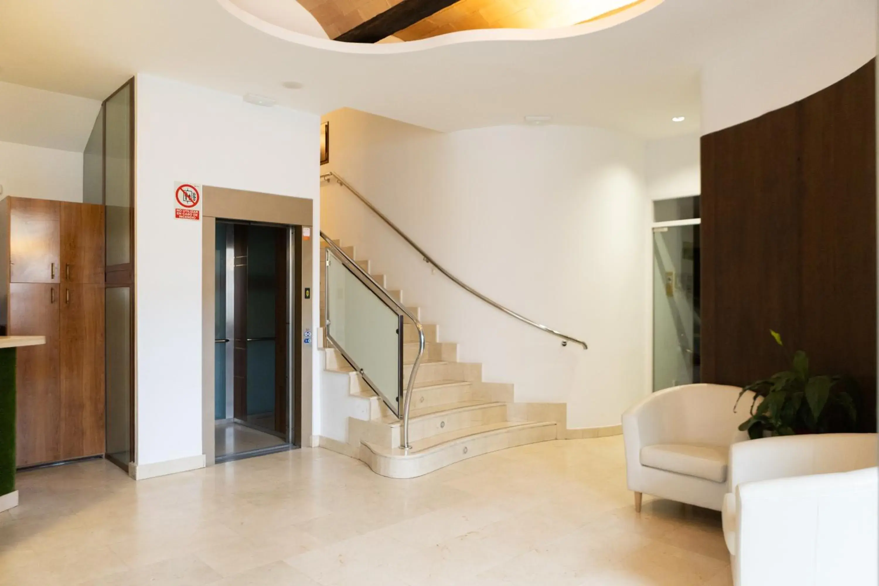 Lobby or reception in Hotel Rincón del Conde Lobby or reception in Hotel Rincón del Conde