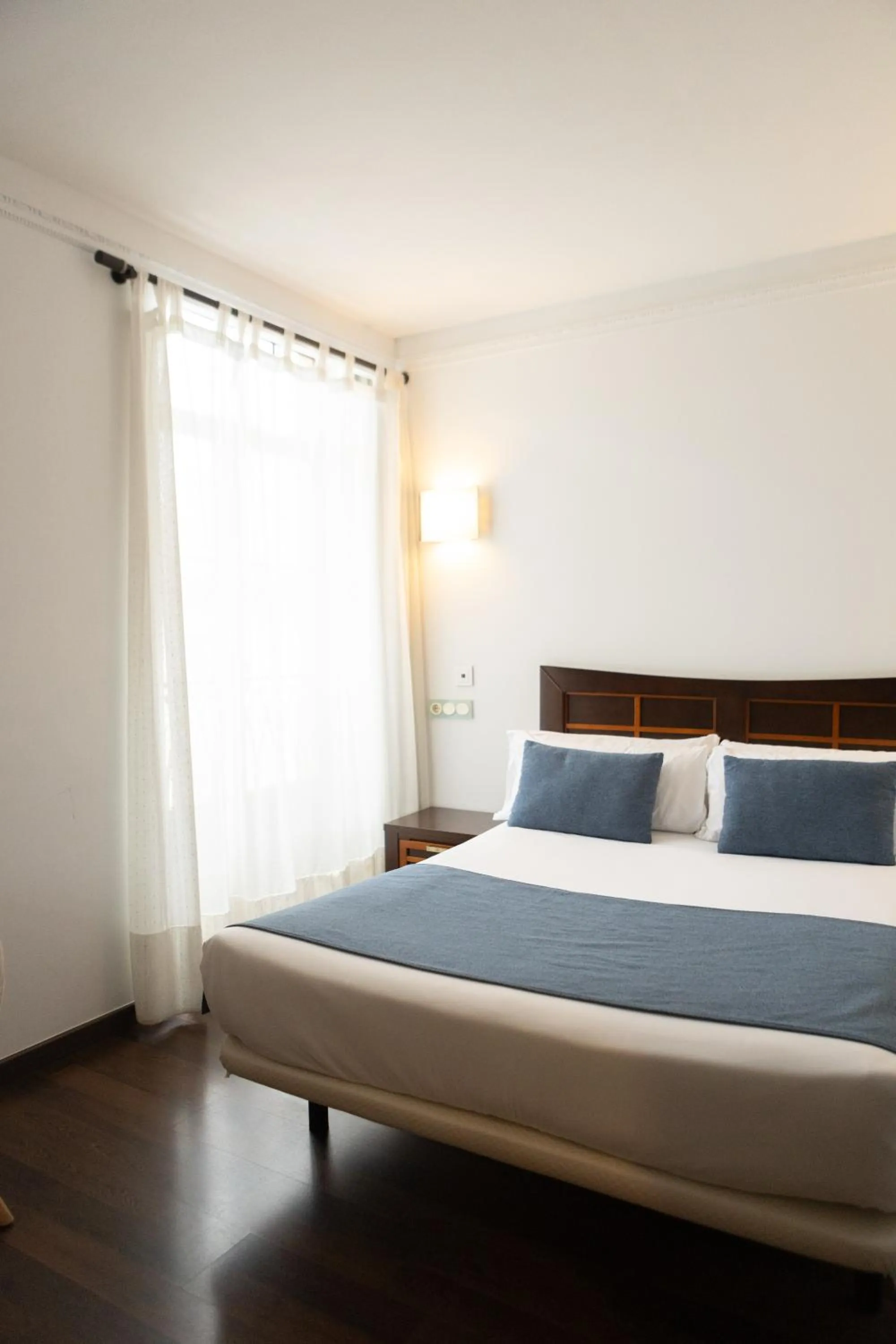 Bed in Hotel Rincón del Conde