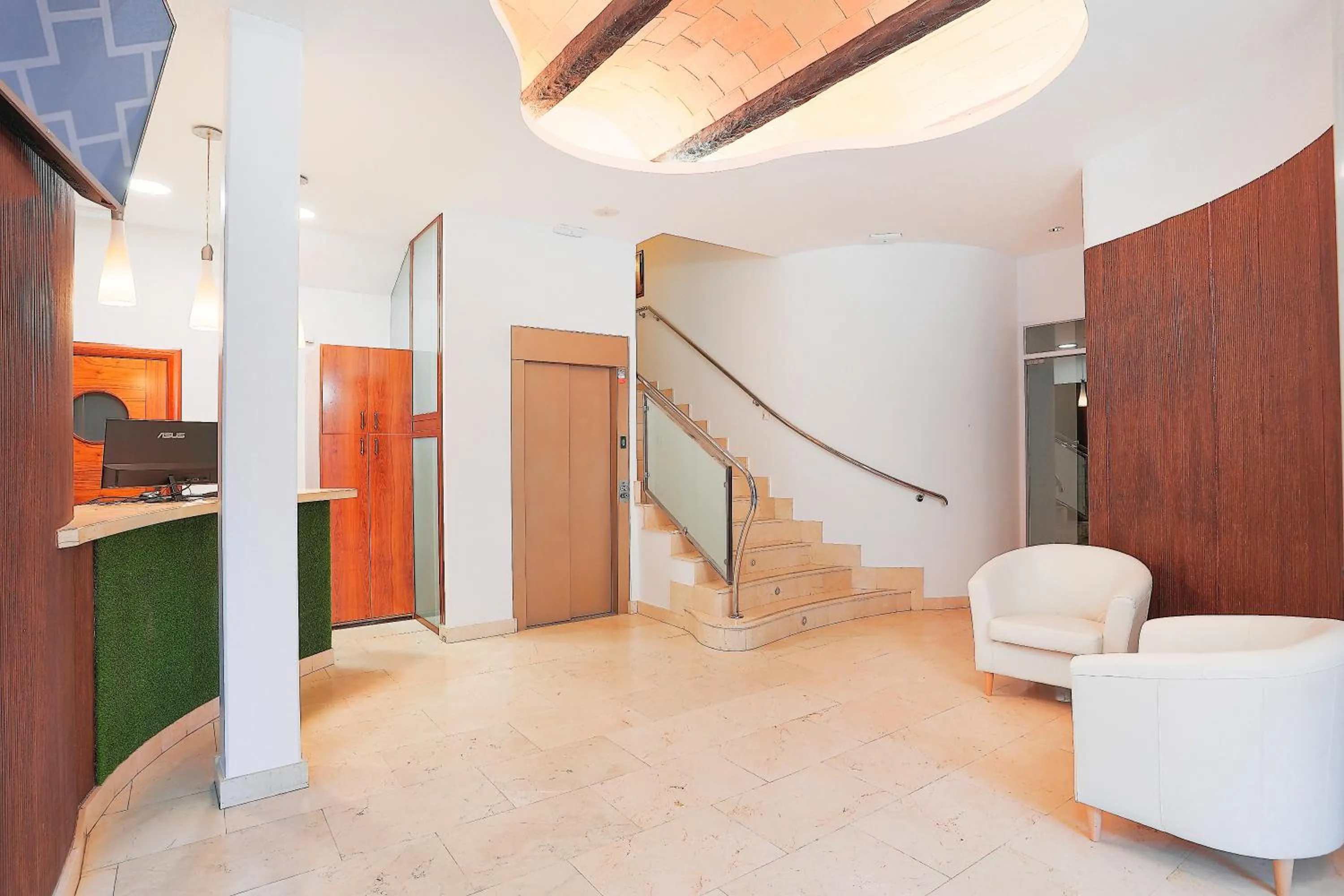 Lobby or reception in Hotel Rincón del Conde