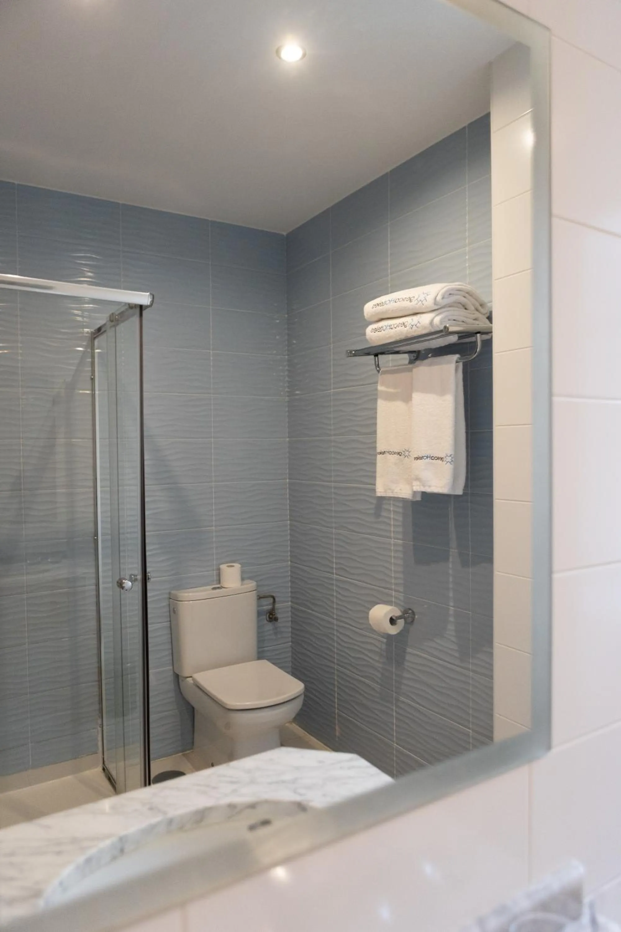 Shower in Hotel Rincón del Conde