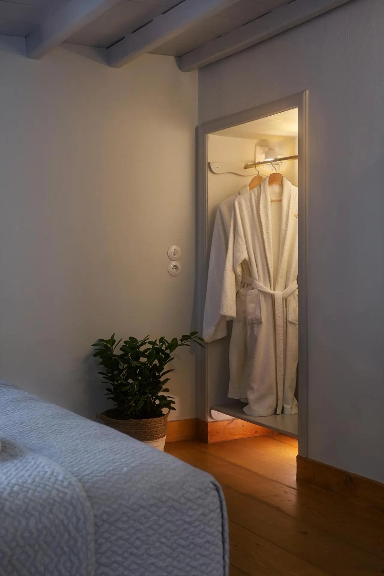 Bedroom, Bed in Eressian Hotel & Hammam Spa