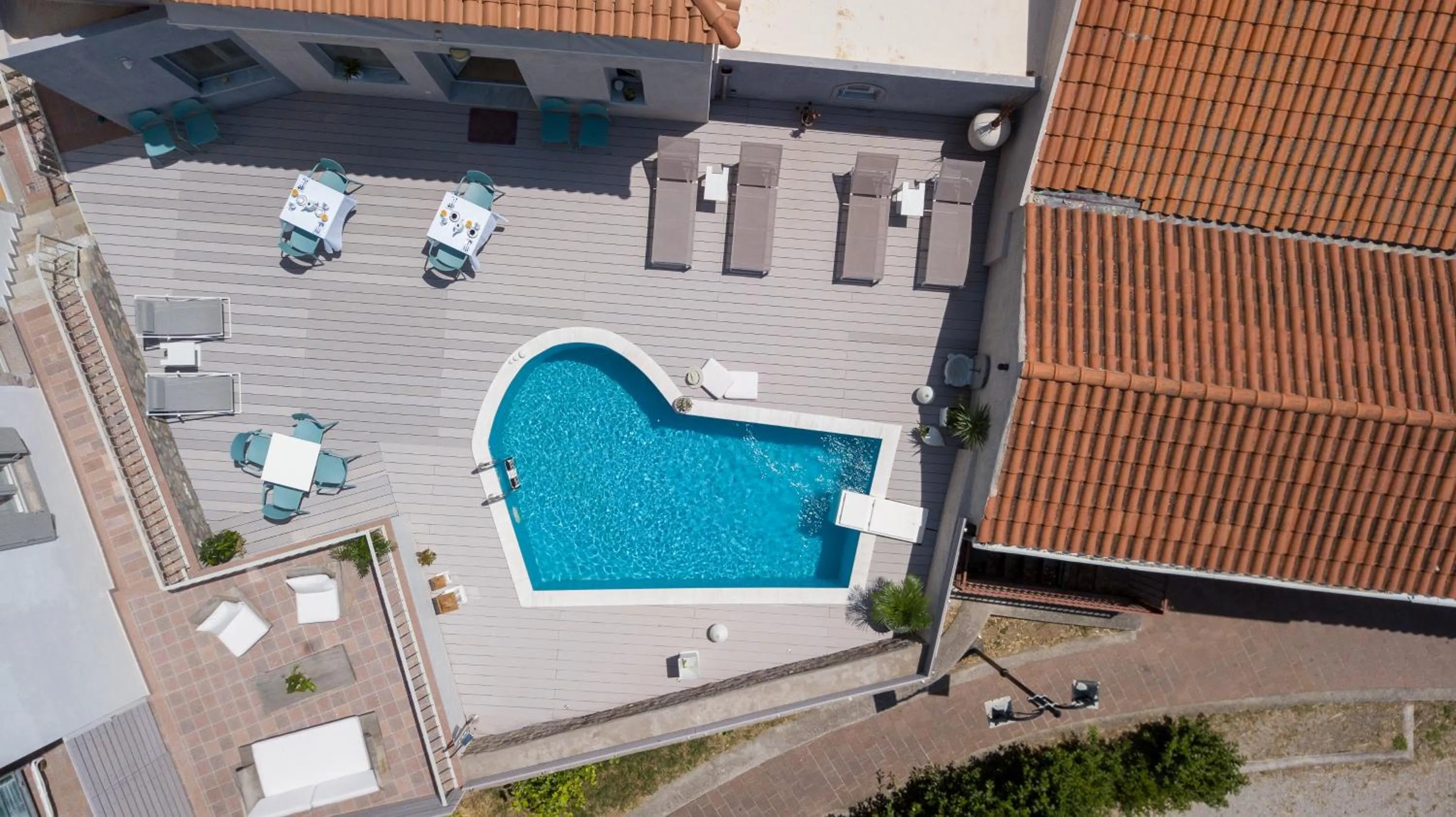 Bird's eye view in Eressian Hotel & Hammam Spa