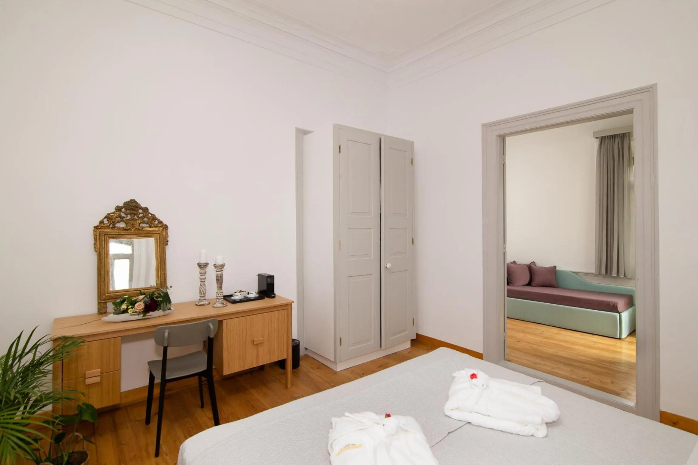 Photo of the whole room, Bed in Eressian Hotel & Hammam Spa