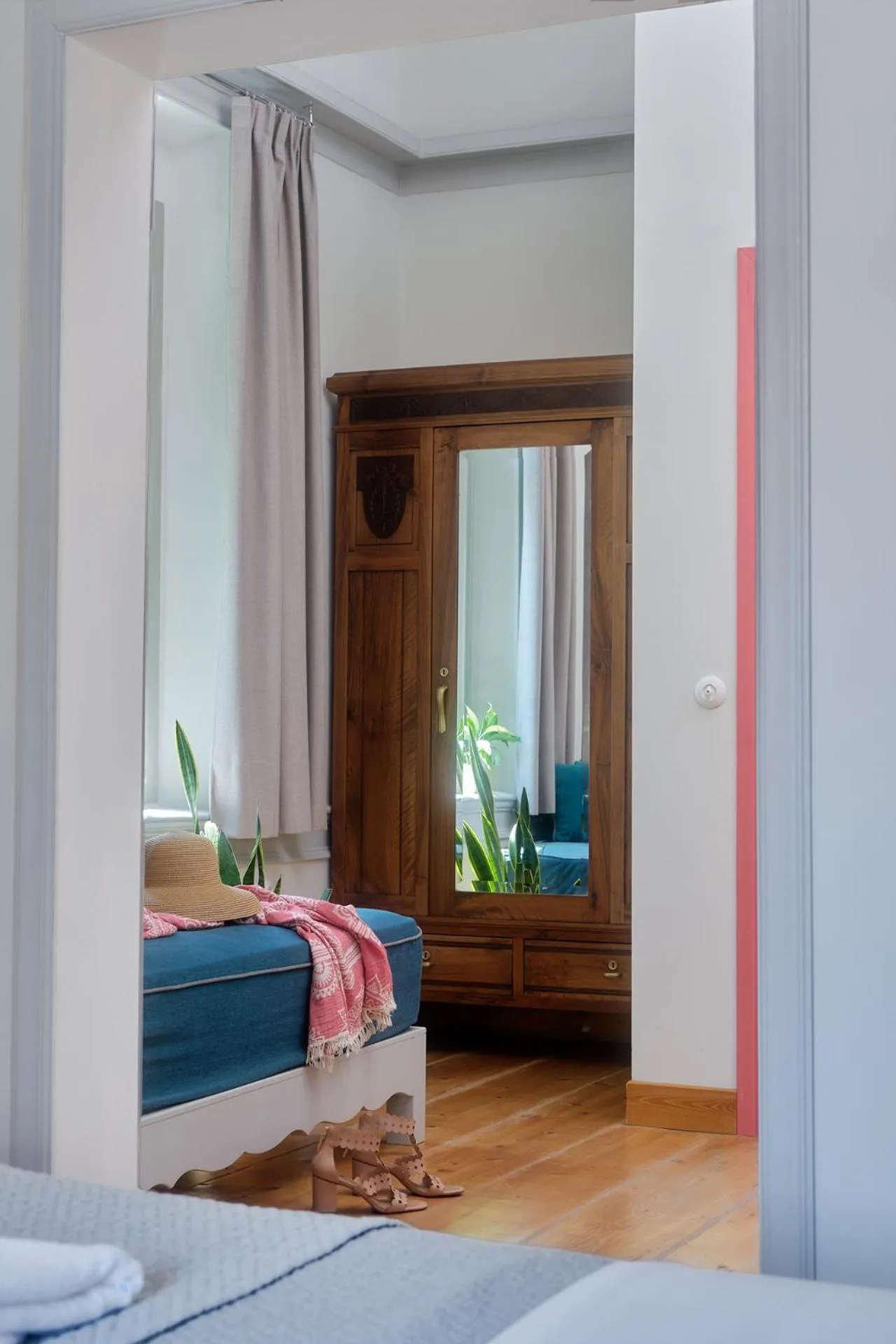 Bed in Eressian Hotel & Hammam Spa