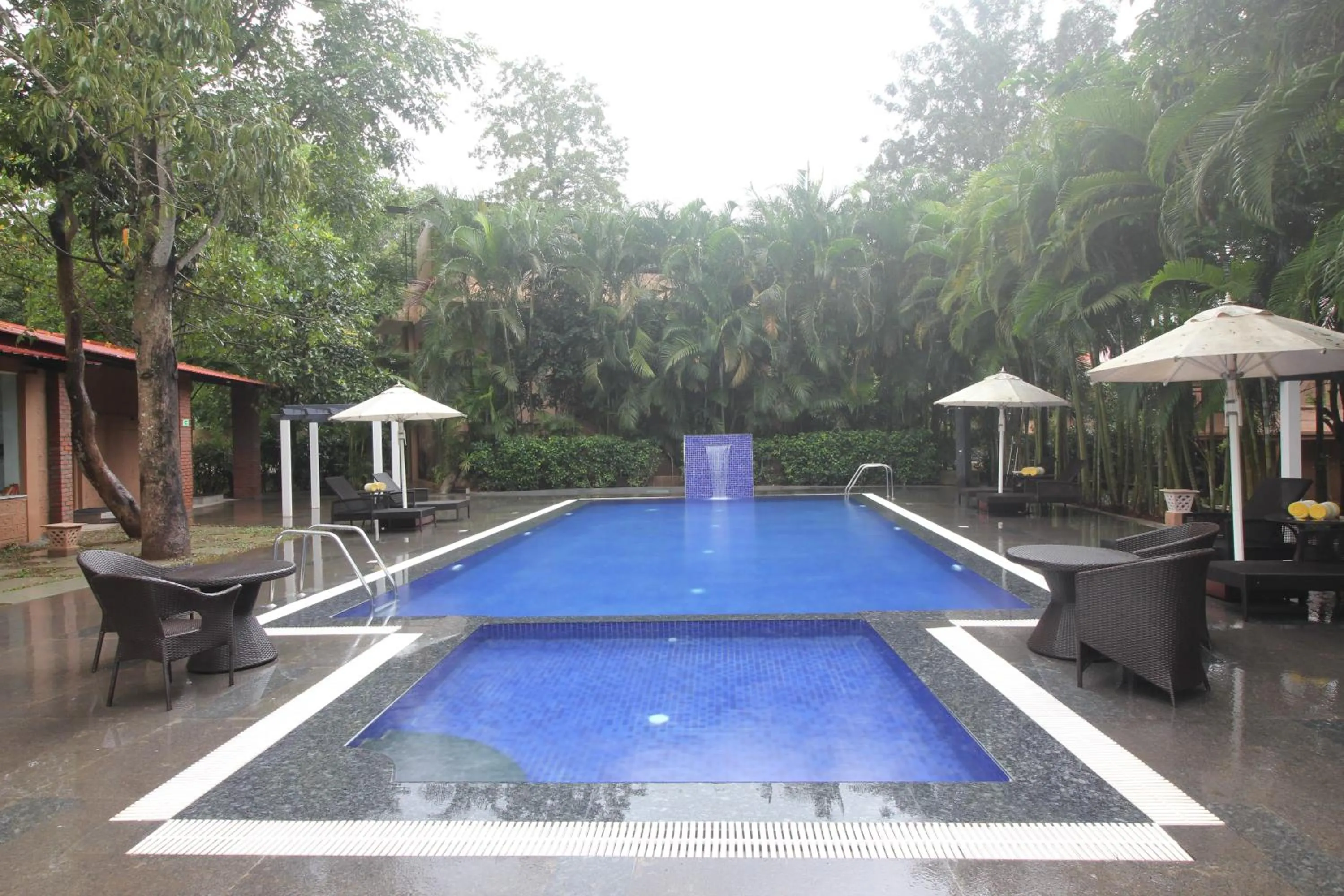 Swimming pool in Regenta Jungle Resort Kabini Springs