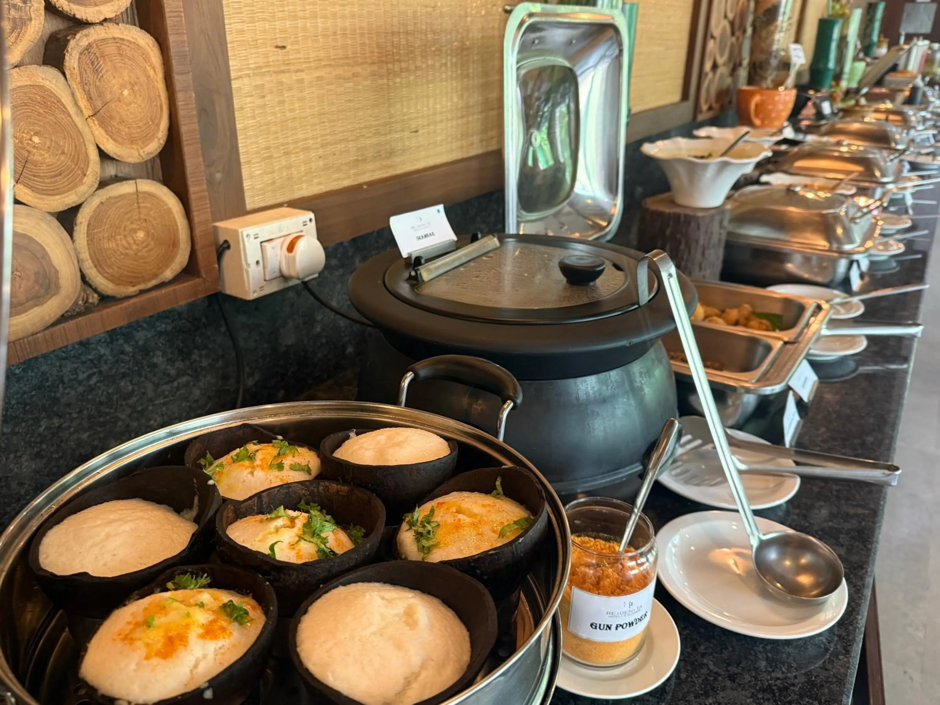 Breakfast in Regenta Jungle Resort Kabini Springs