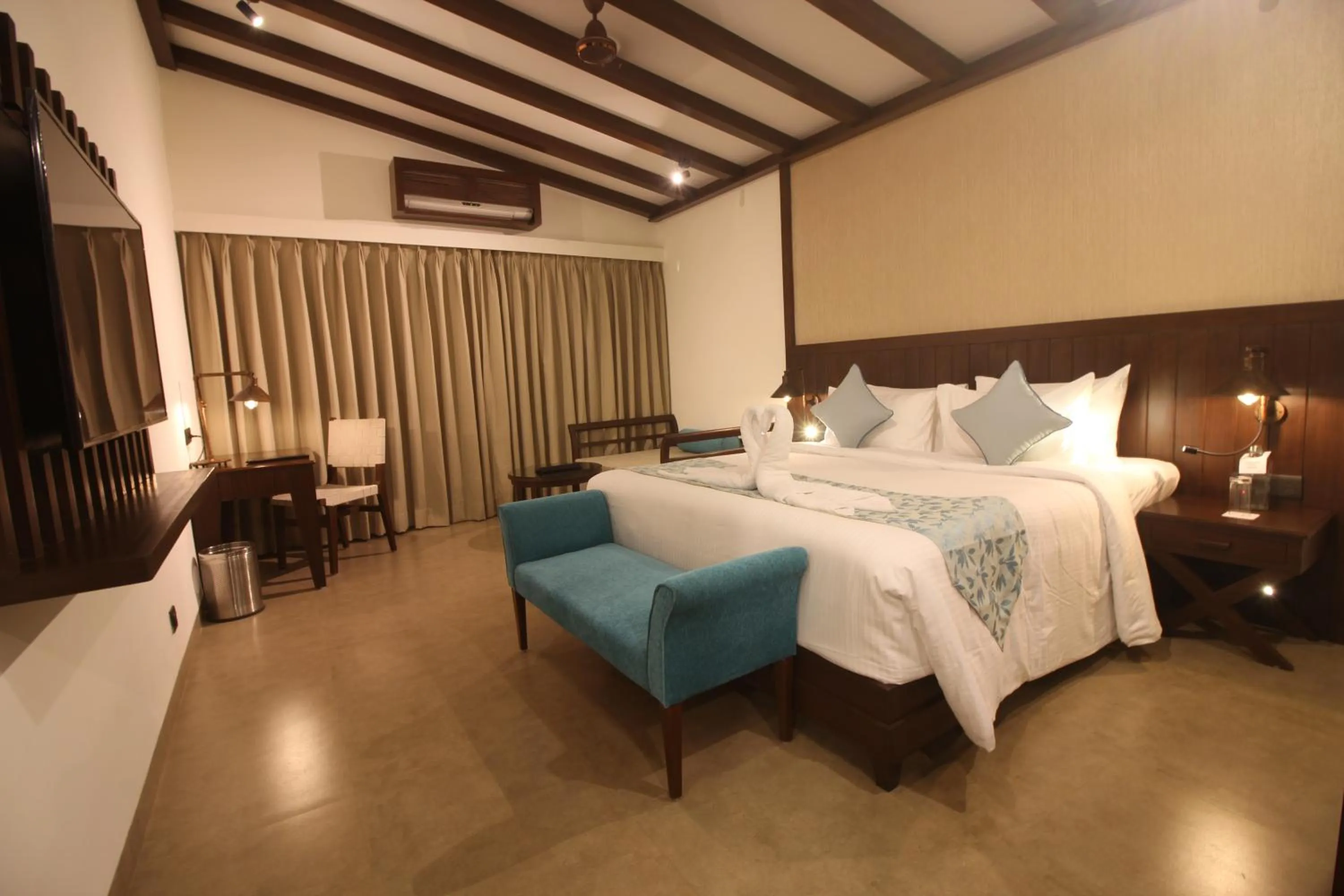 Photo of the whole room, Bed in Regenta Jungle Resort Kabini Springs