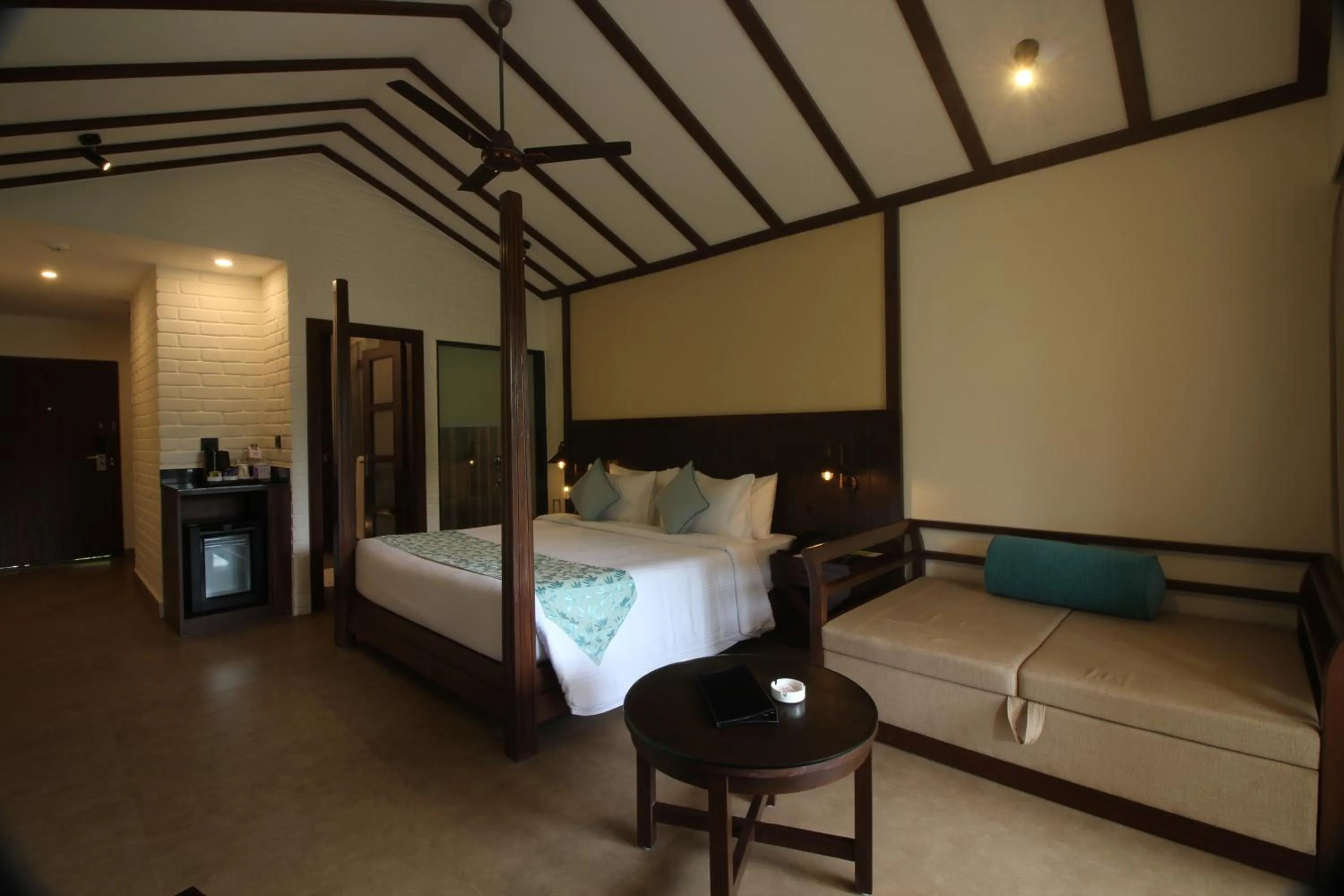 Photo of the whole room, Bed in Regenta Jungle Resort Kabini Springs