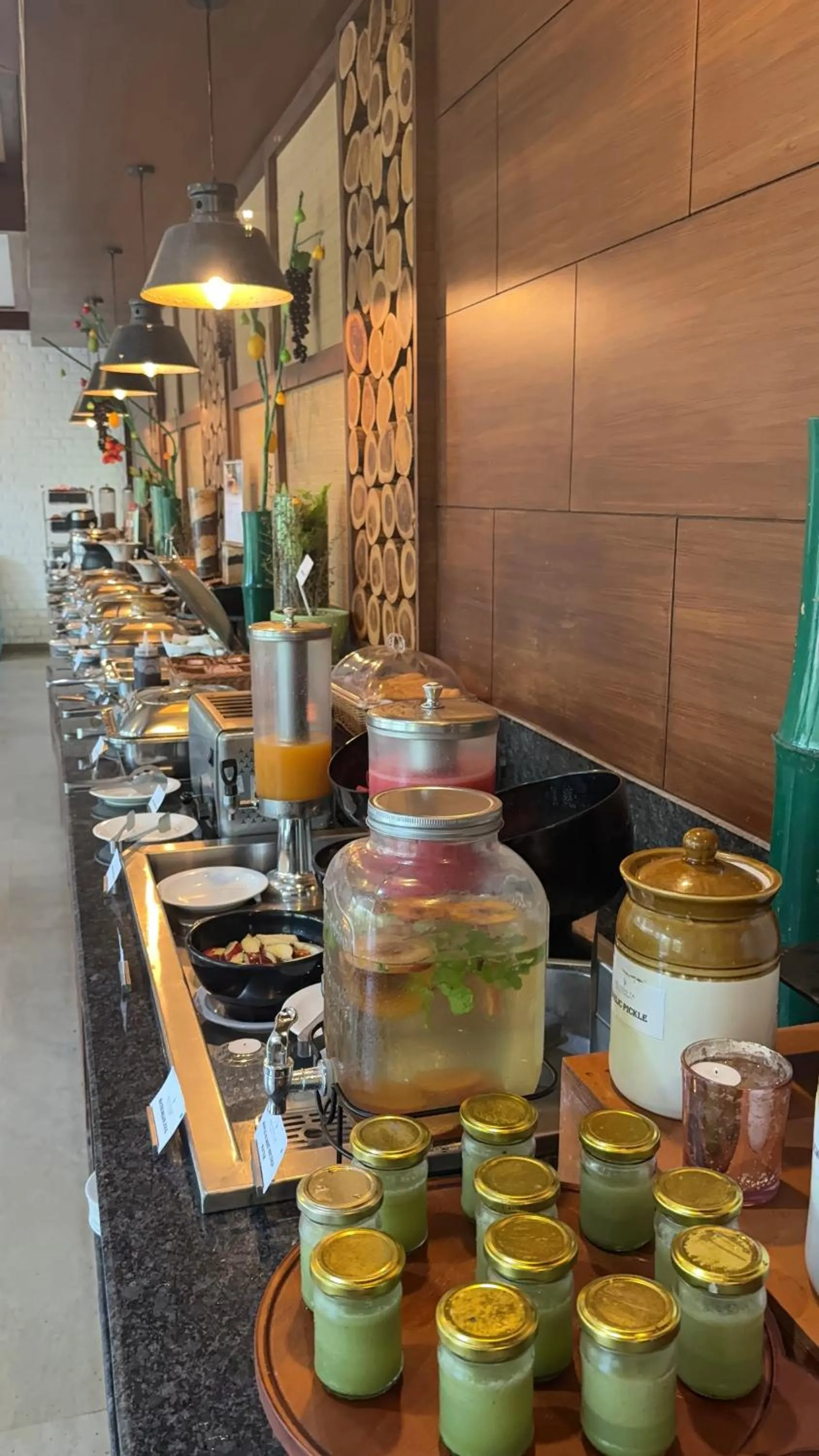 Breakfast in Regenta Jungle Resort Kabini Springs