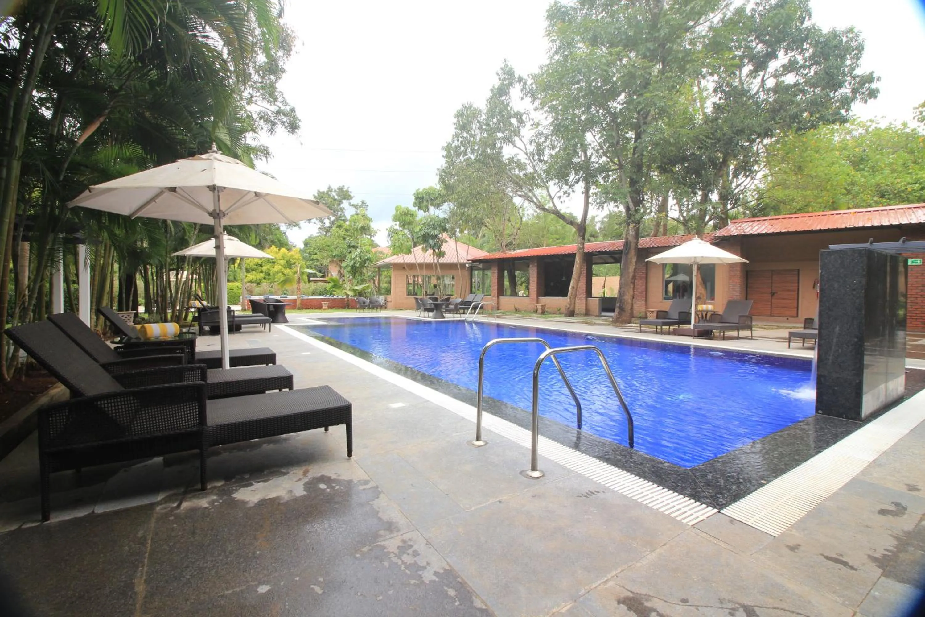 Swimming pool in Regenta Jungle Resort Kabini Springs