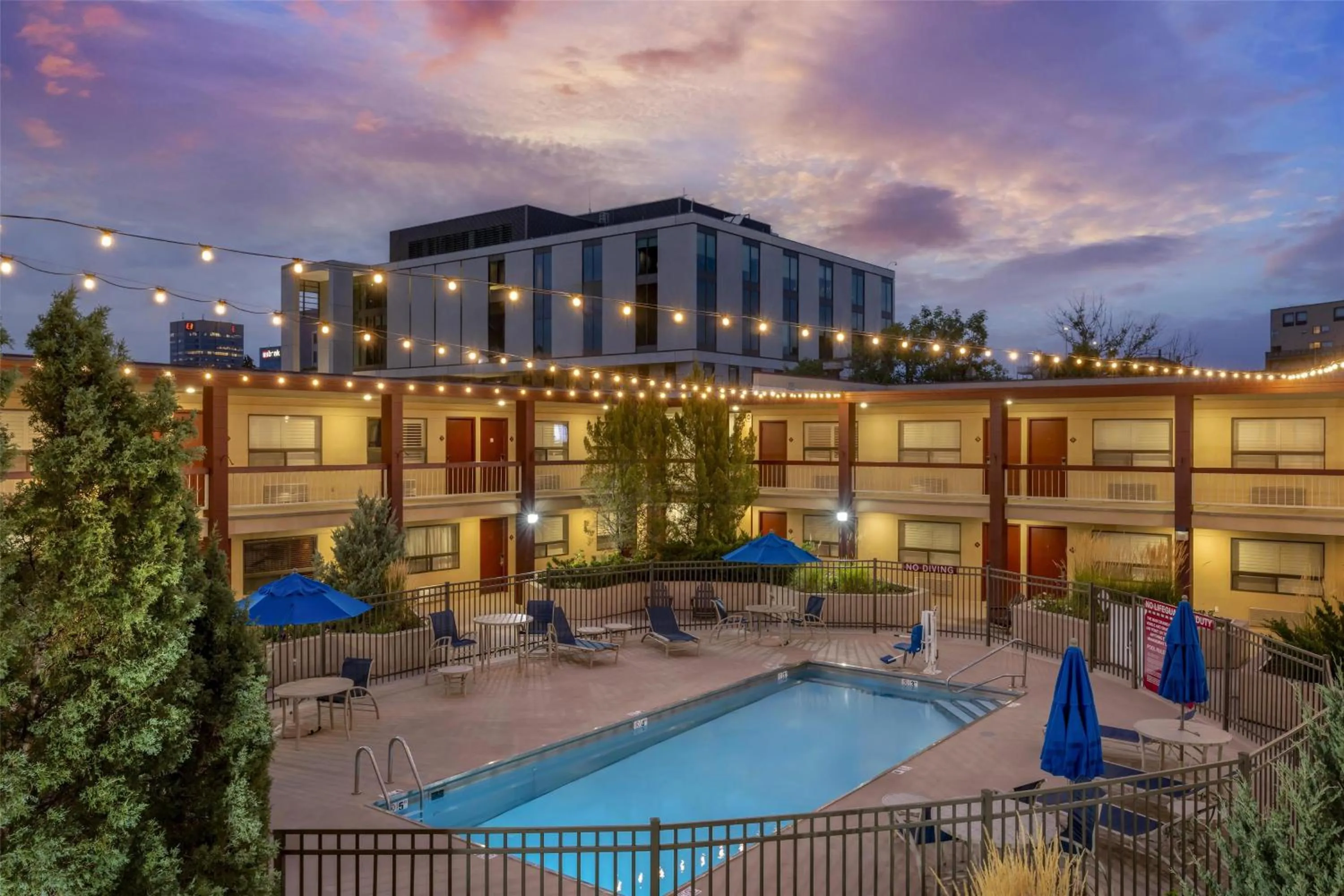 Pool view in Best Western Plus Clocktower Inn