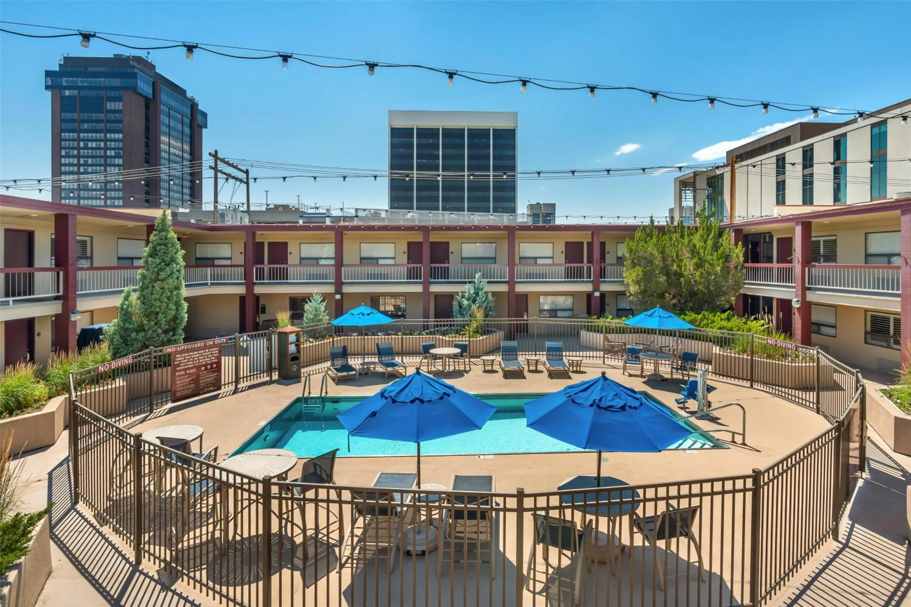 Pool view in Best Western Plus Clocktower Inn